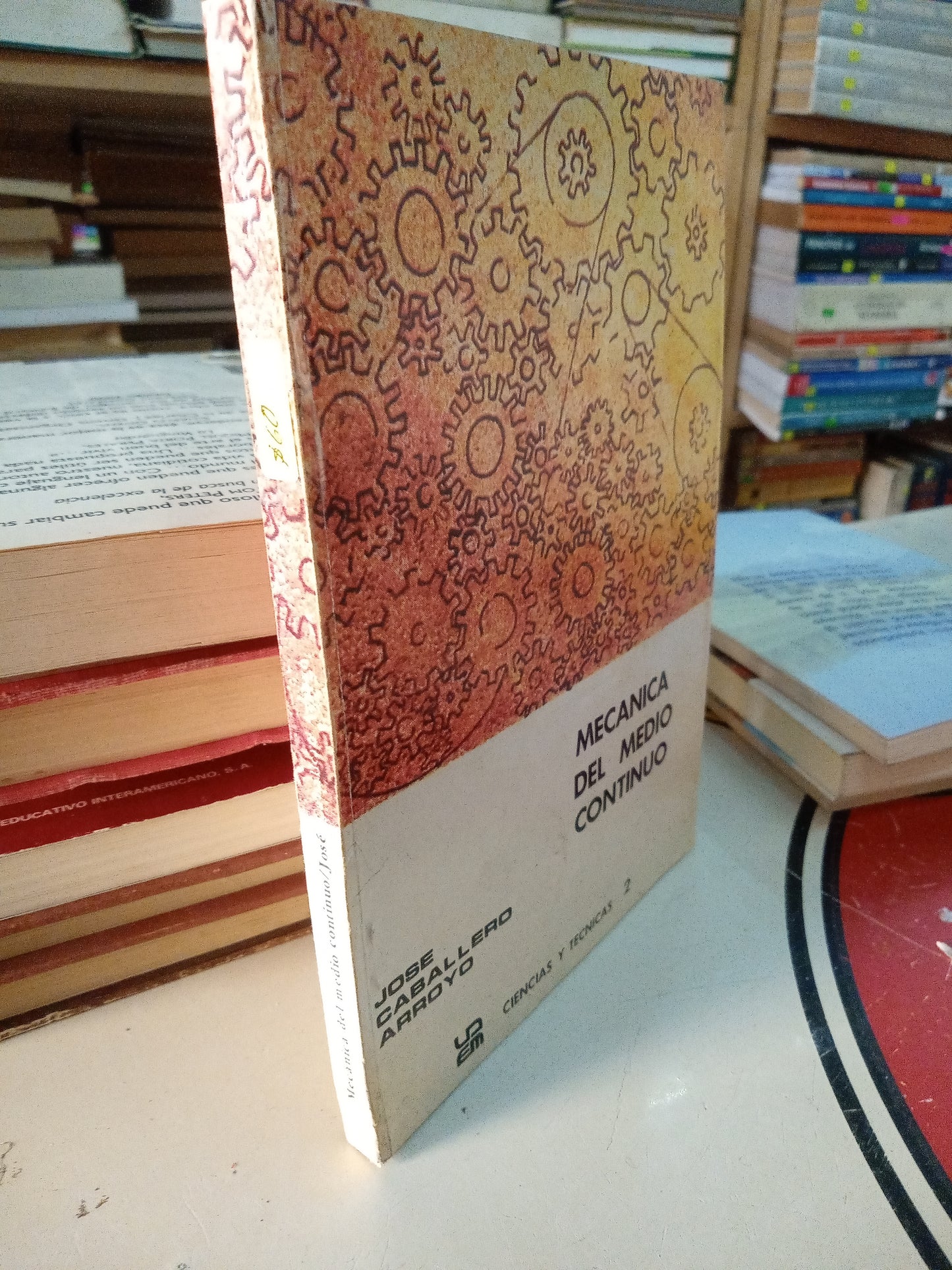 MECANICA DEL MIEDO CONTINUO POR JOSE CABALLERO ARROYO USADO MATEMÁTICAS LITERARIO 207