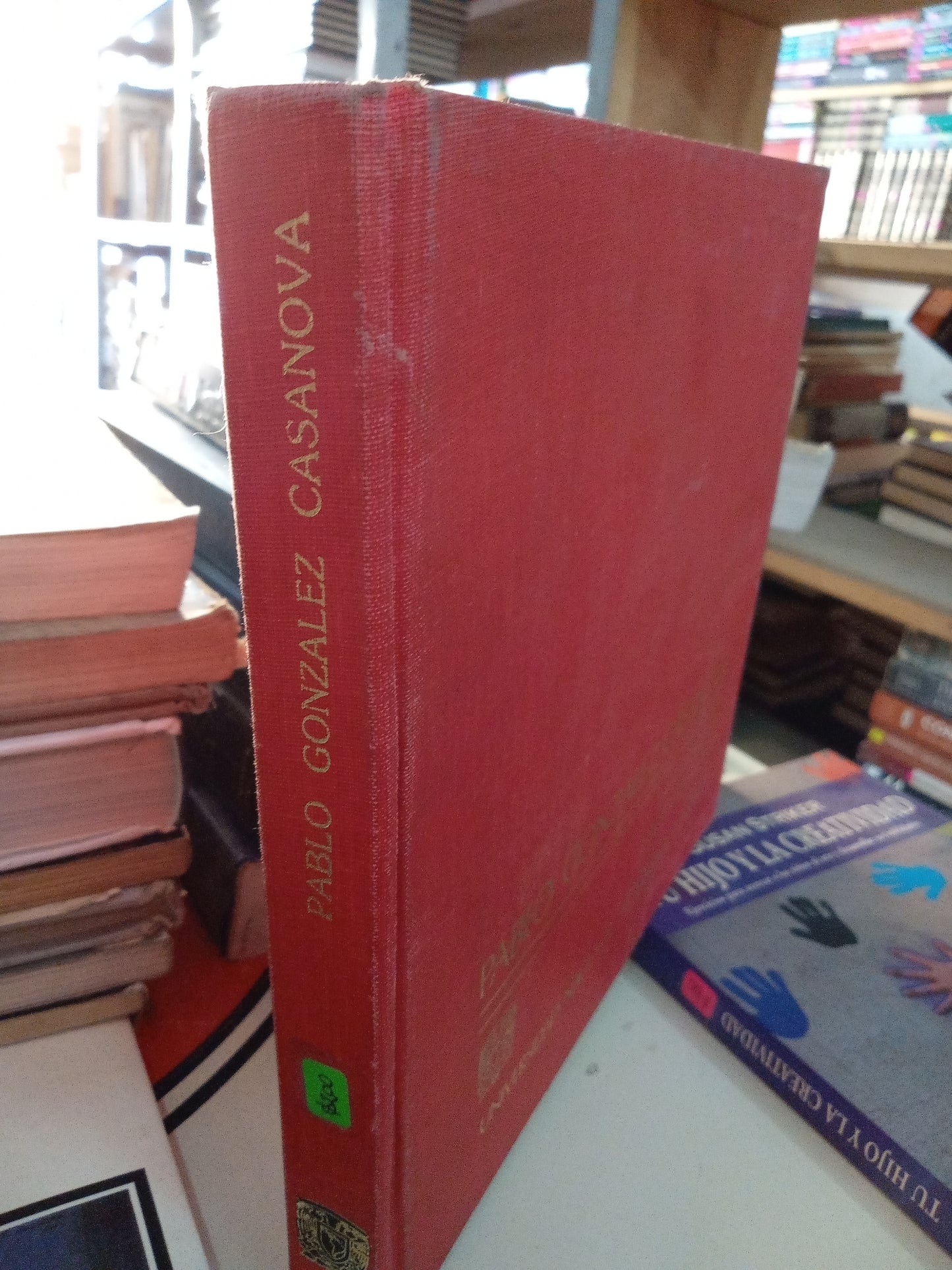 PABLO GONZALEZ CASANOVA POR UNAM USADO EDUCACIÓN LITERARIO 207