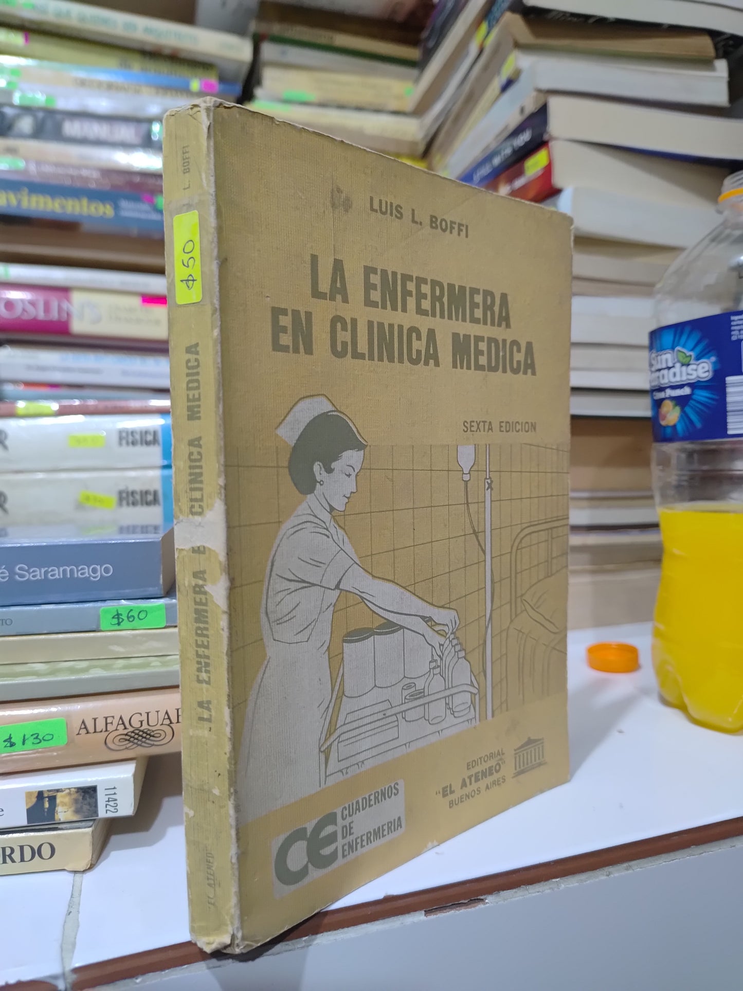 LA ENFERMERA EN CLINICA MEDICA POR LUIS L. BOFFI USADO SALUD JUAREZ