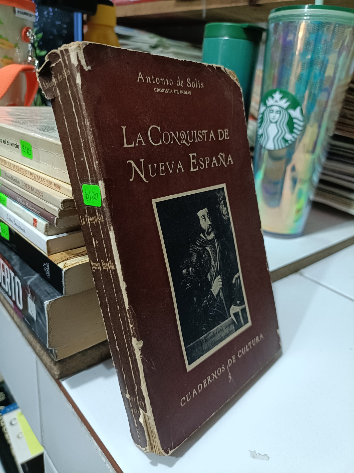 LA CONQUISTA DE NUEVA ESPAÑA POR ANTONIO SOLIS USADO HISTORIA JUAREZ