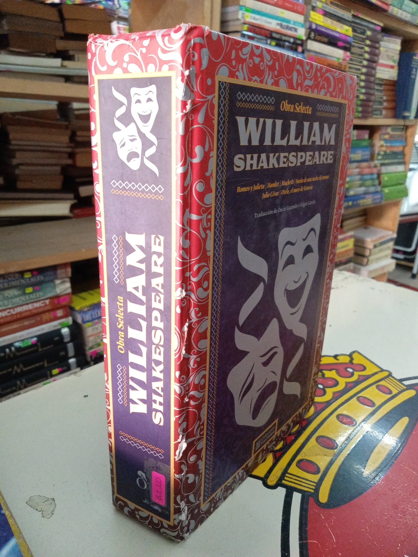 OBRA SELECTA ROMEO Y JULIETA HAMLET MCBETH SUEÑO DE UNA NOCHE DE VERANO JULIO CESAR OTELO EL MORO DE VENECIA POR WILLIAM SHAKESPEARE USADO NOVELA LITERARIO 207