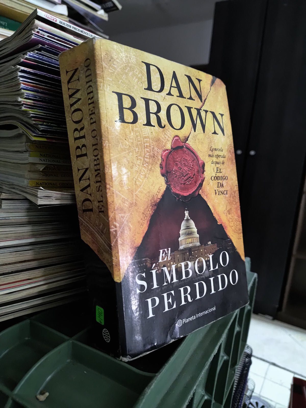 EL SIMBOLO PERDIDO POR DAN BROWN USADO NOVELAS JUAREZ 515