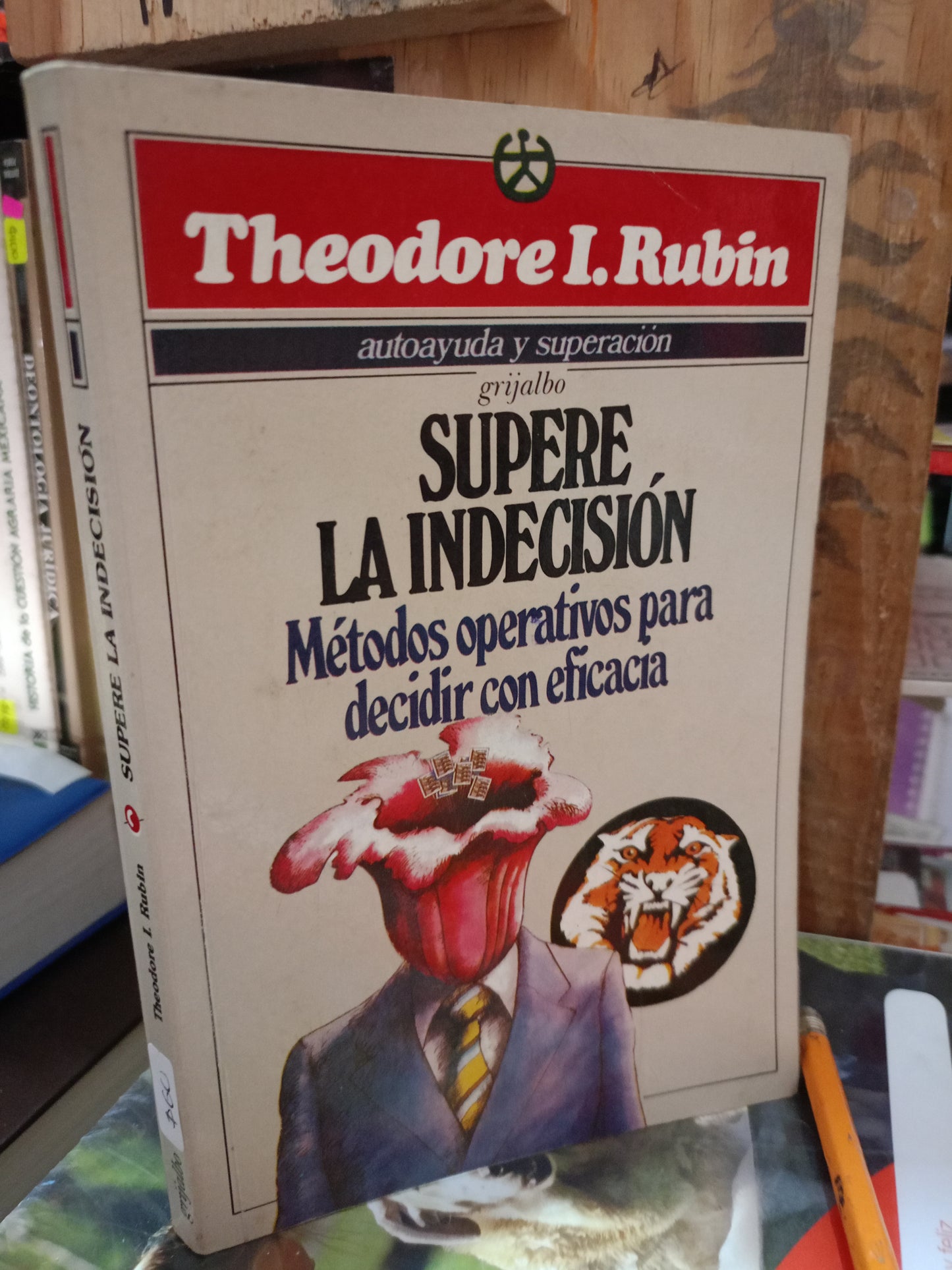 SUPERE LA INDECISION POR THEODORE I. RUBIN USADO S.PERSONAL LITERARIO 305
