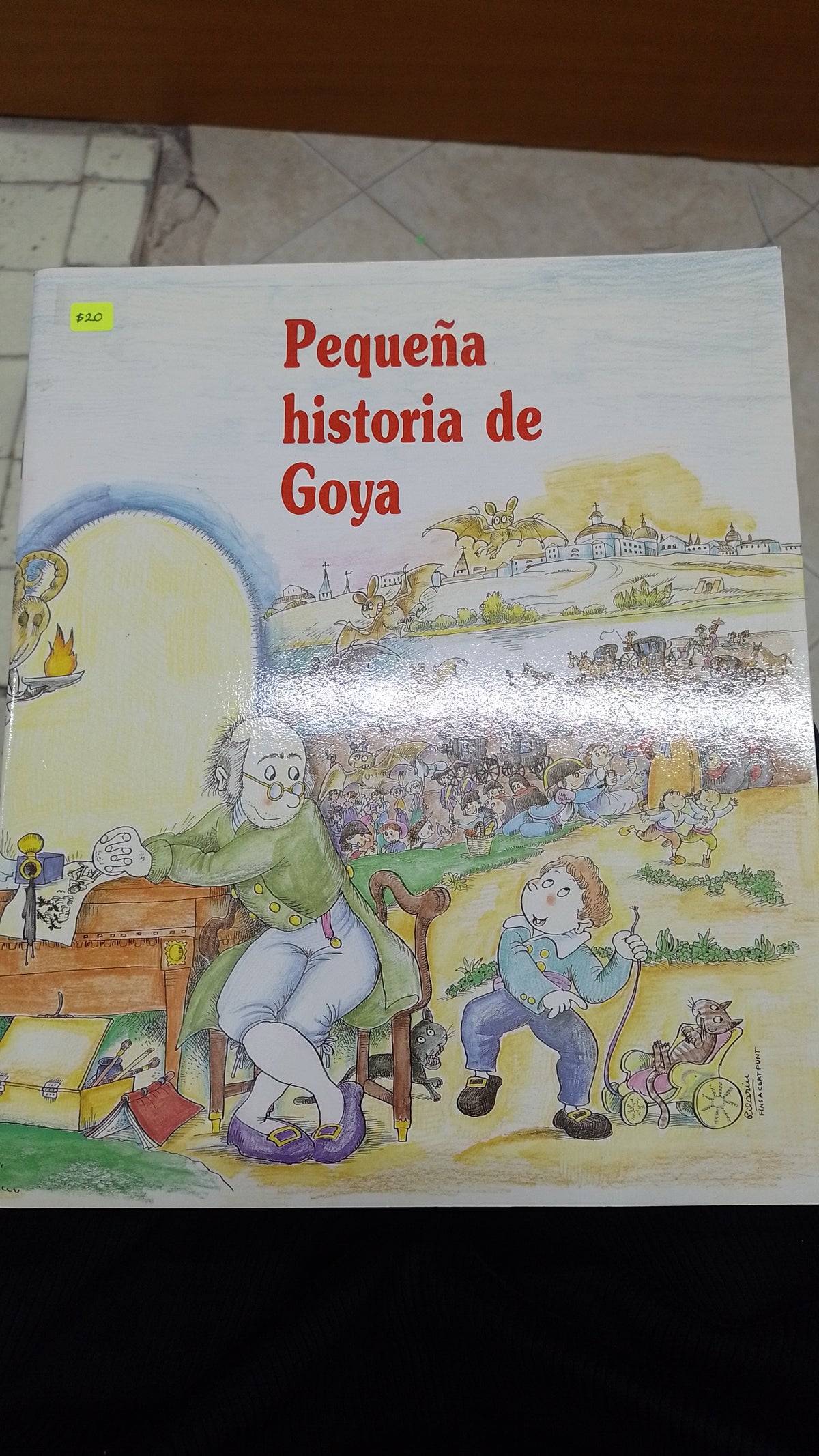 PEQUEÑA HISTORIA DE GOYA POR LYDIA MARTIN PILARIN BAYES USADO INFANTIL JUAREZ 515