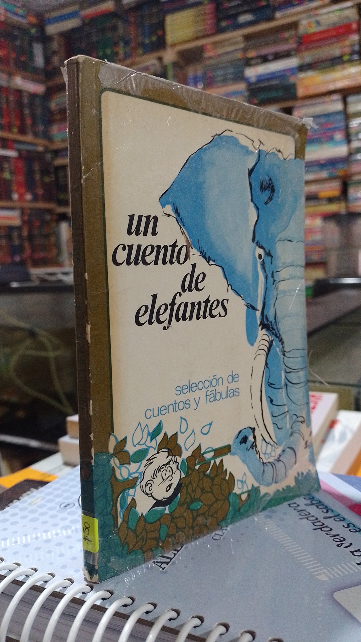 UN CUENTO DE ELEFANTES POR OLIVIA RODRIGUEZ LOBATO USADO NOVELA ALDAMA