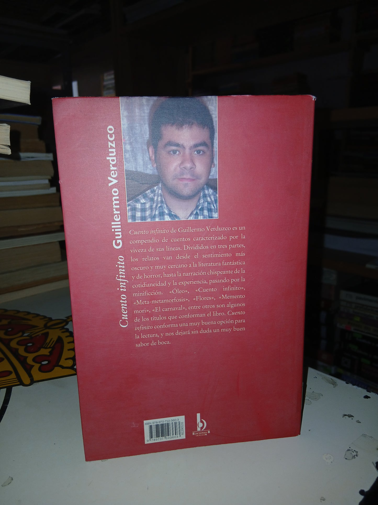 CUENTO INFINITO POR GUILLERMO VERDUZCO USADO ANTOLOGÍA LITERARIO 207