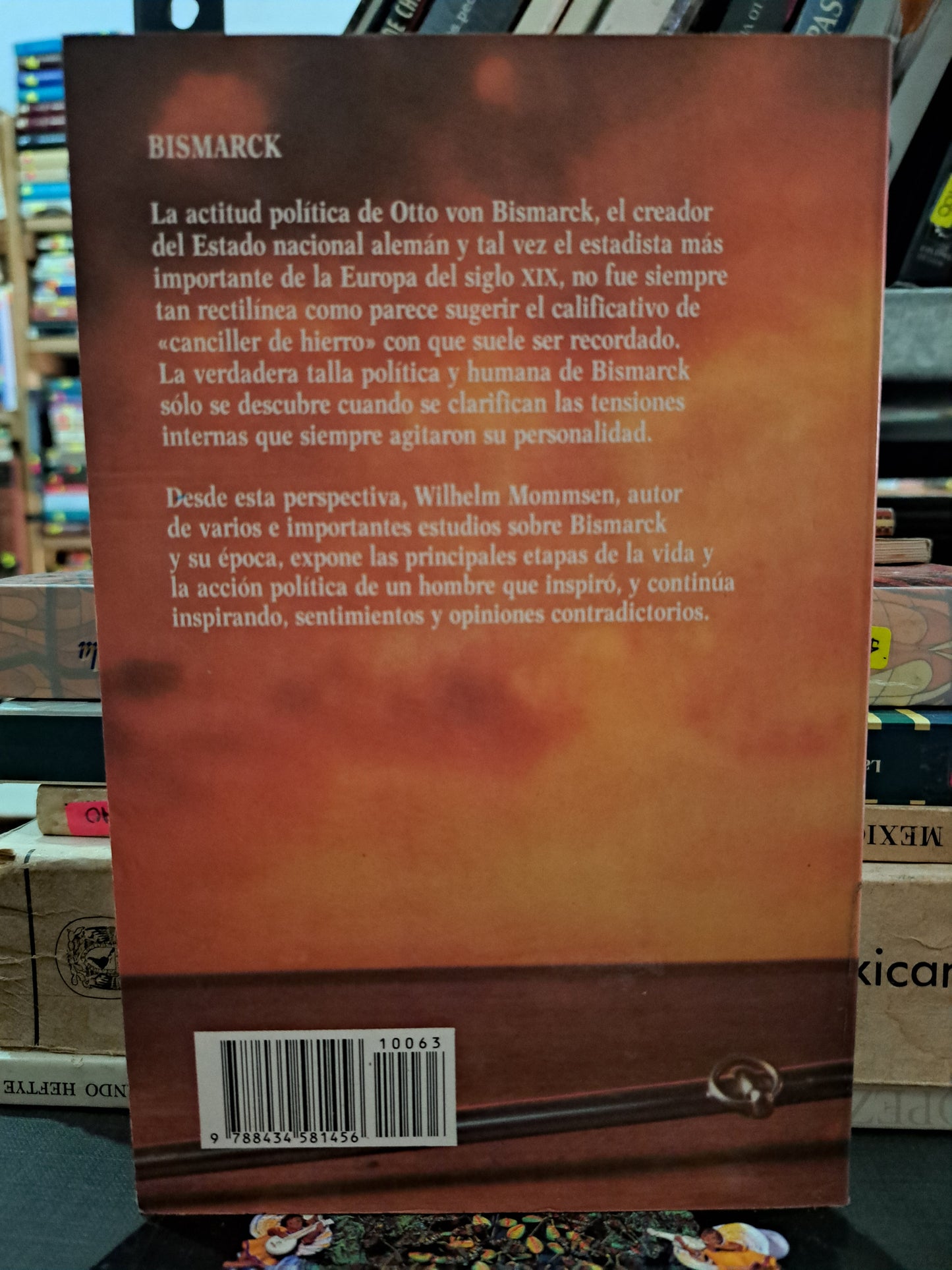 BISMARCK WILHELM MOMMSEN USADO HISTORIA LITERARIO 305