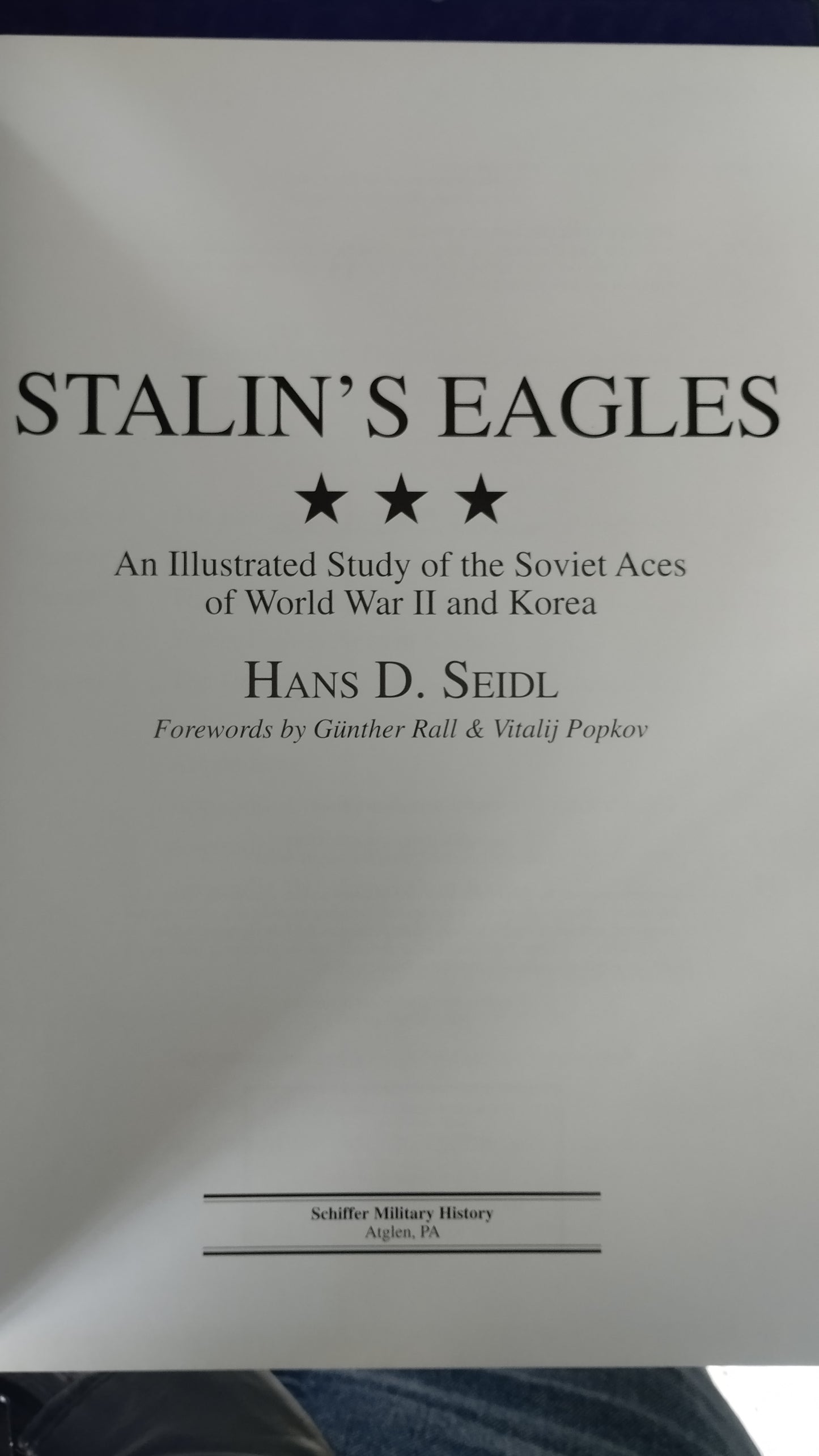 STALINS EAGLES POR HANS D SEIDL LIBRO USADO HISTORIA ALDAMA