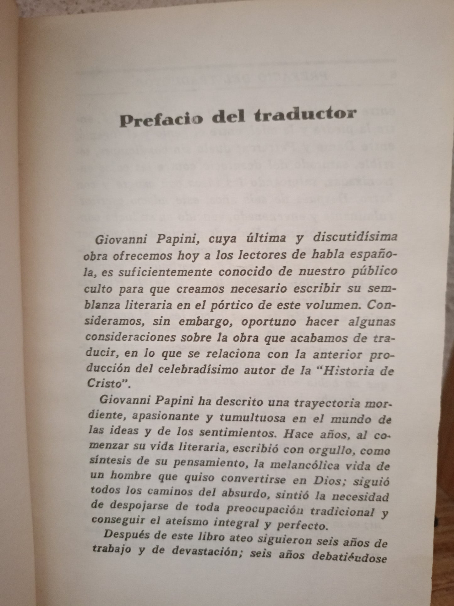 GOG GIOVANNI PAPINI USADO NOVELA LITERARIO 305