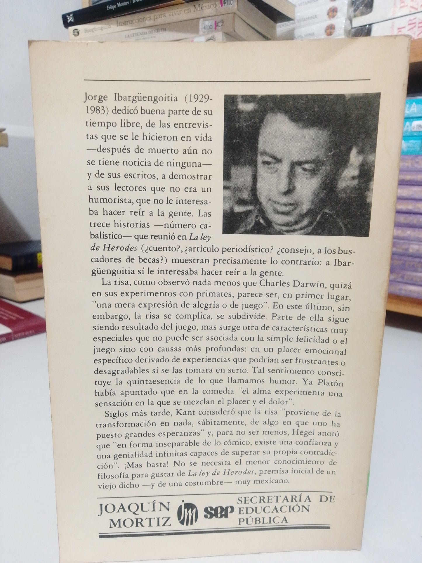 LA LEY DE HERODES POR JORGE IBARGUENGOITIA USADO NOVELA JUAREZ
