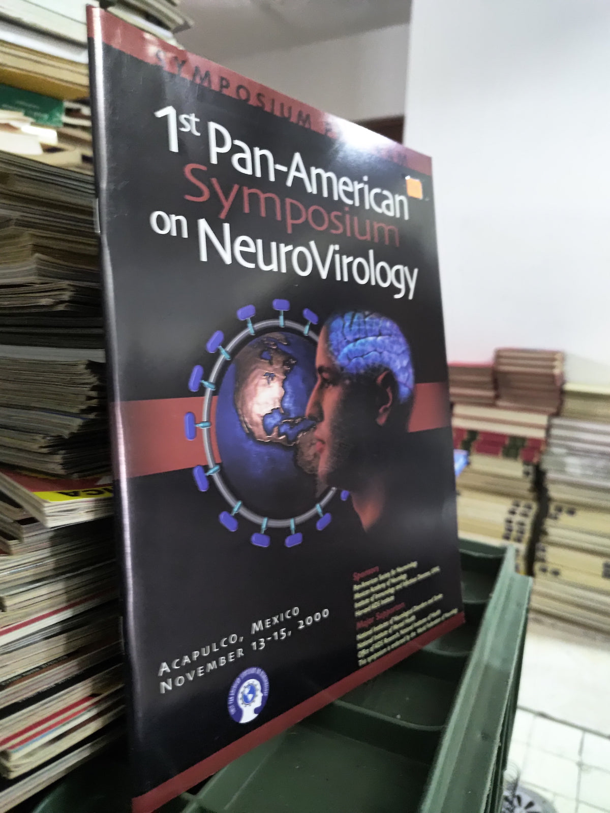 1ST PAN AMERICAN SYMPOSIUM ON NEUROVIROLOGY POR EDITORIAL UAG USADO IDIOMAS JUAREZ 515