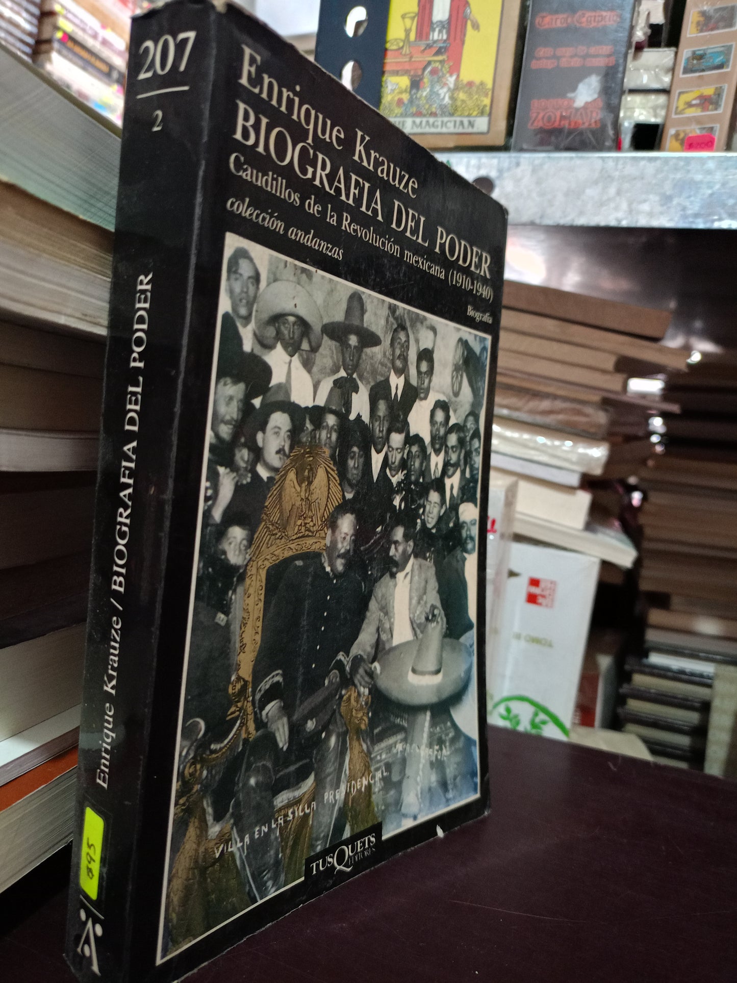BIOGRAFIA DEL PODER POR ENRIQUE KRAUZE USADO HISTORIA LITERARIO 305