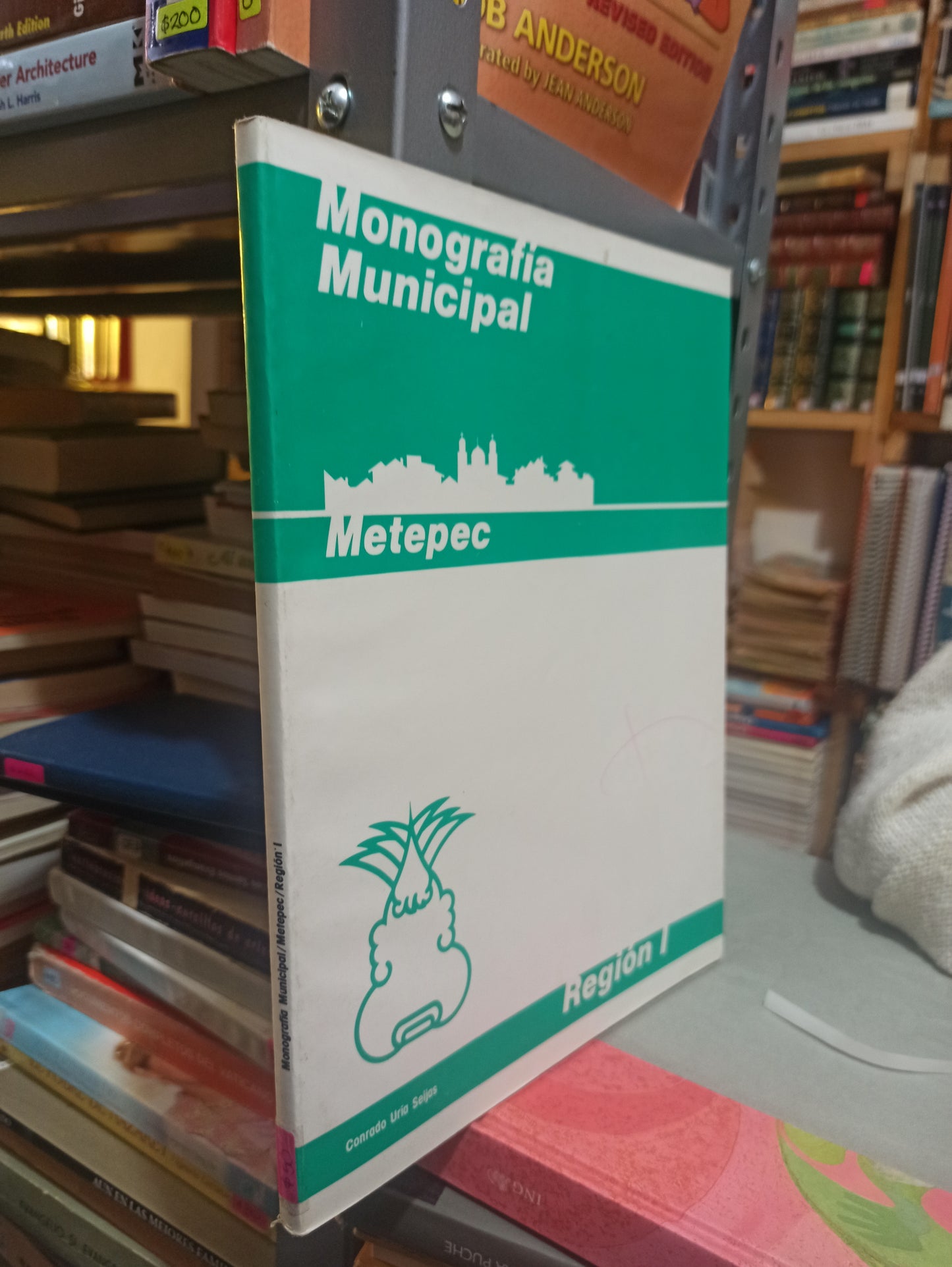 MONOGRAFIA MUNICIPAL METEPEC POR CONRADO URIA SEIJAS USADO EDOMEX JUÁREZ