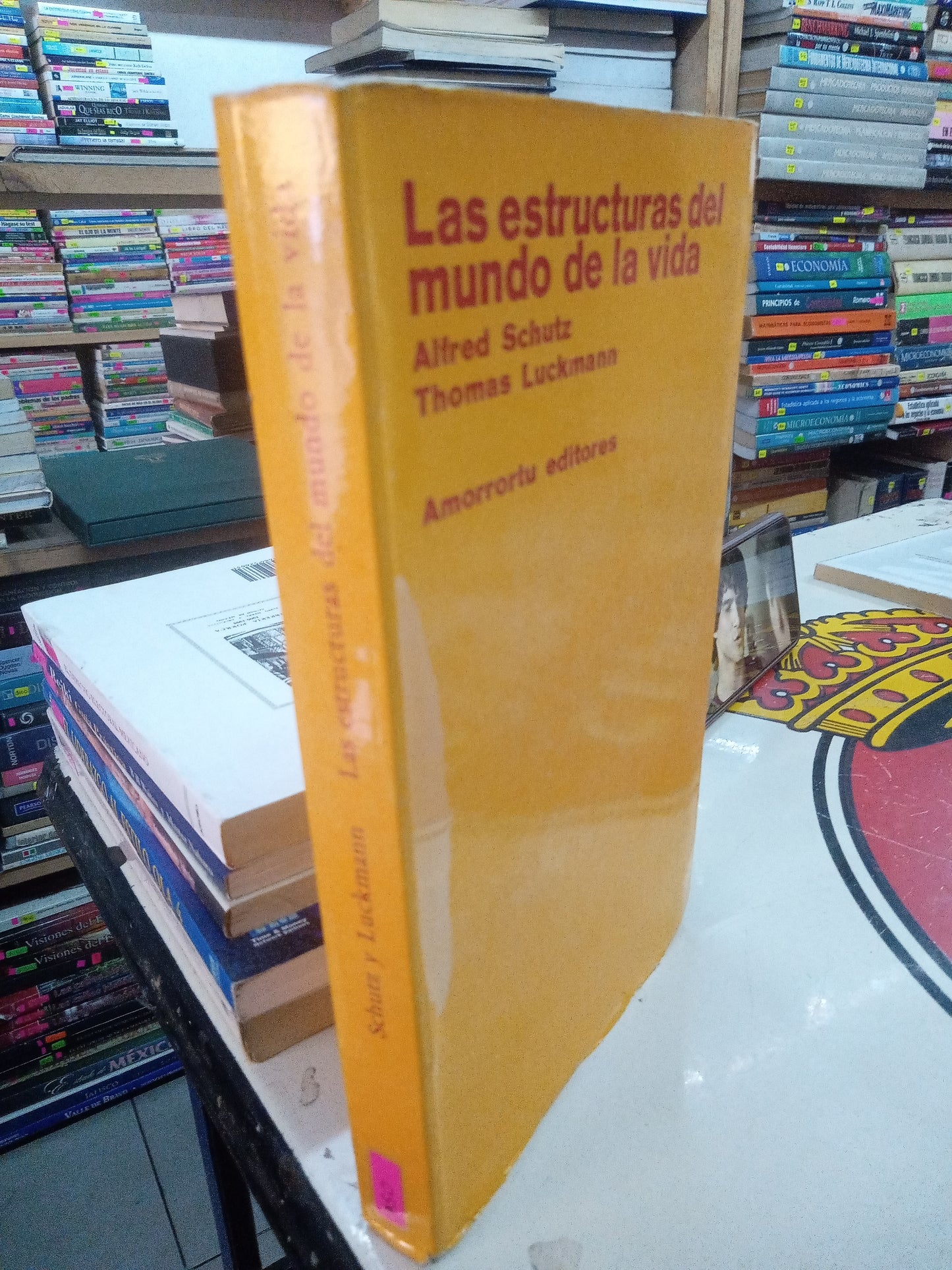 LA ESTRUCTURA DEL MUNDO DE LA VIDA POR ALFRED SCHUTZ THOMAS LUCKMANN USADO ADMINISTRACIÓN LITERARIO 207