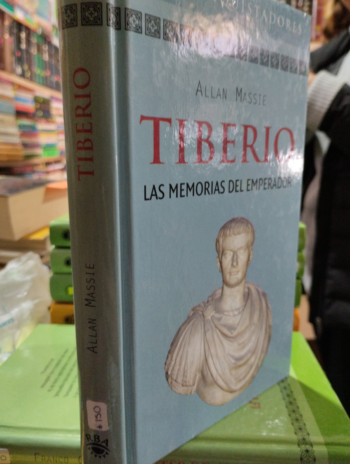 TIBERIO POR ALLAN MASSIE USADO NOVELAS ALDAMA