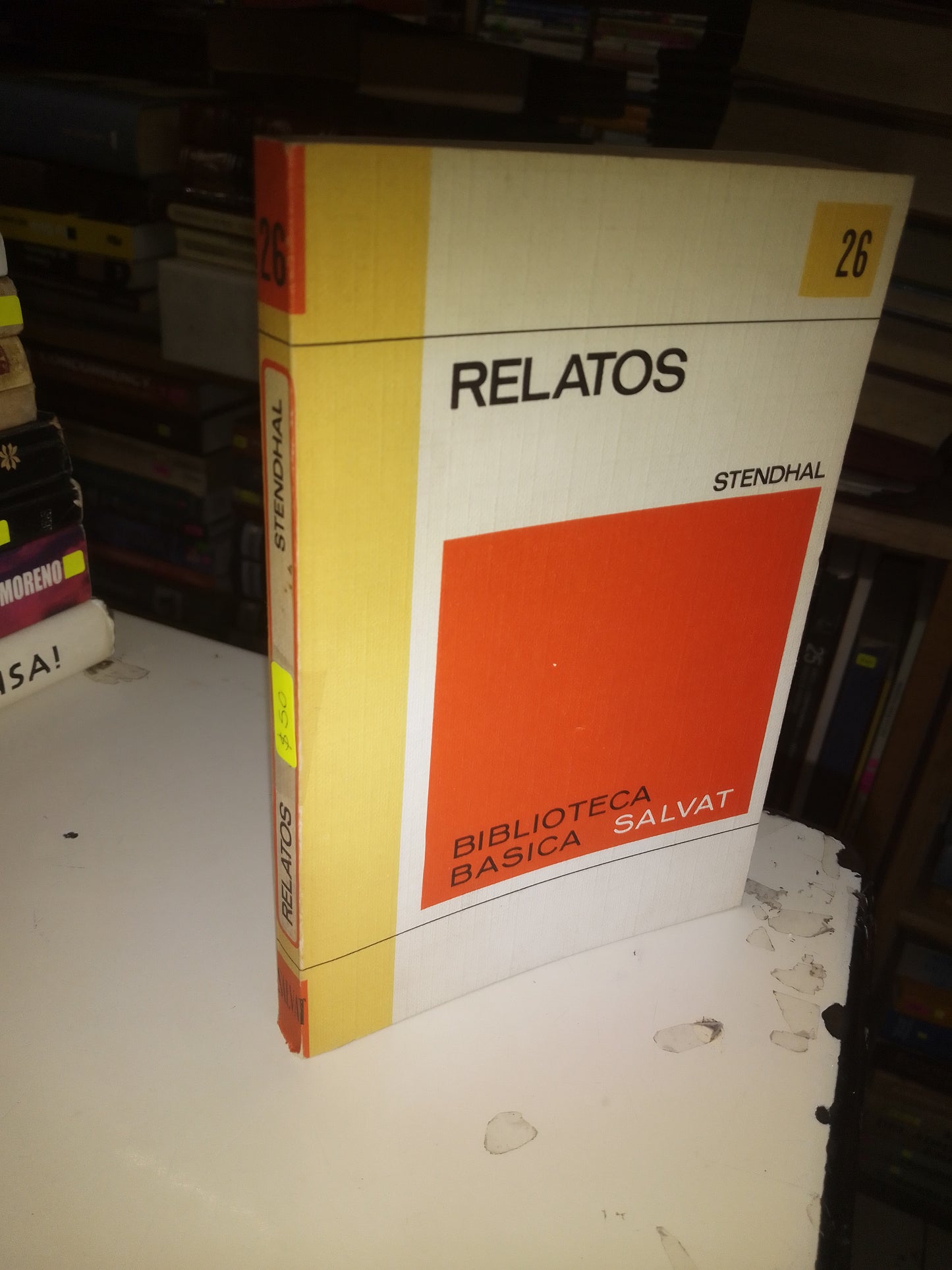 RELATOS POR STENDHAL USADO NOVELA LITERARIO 207