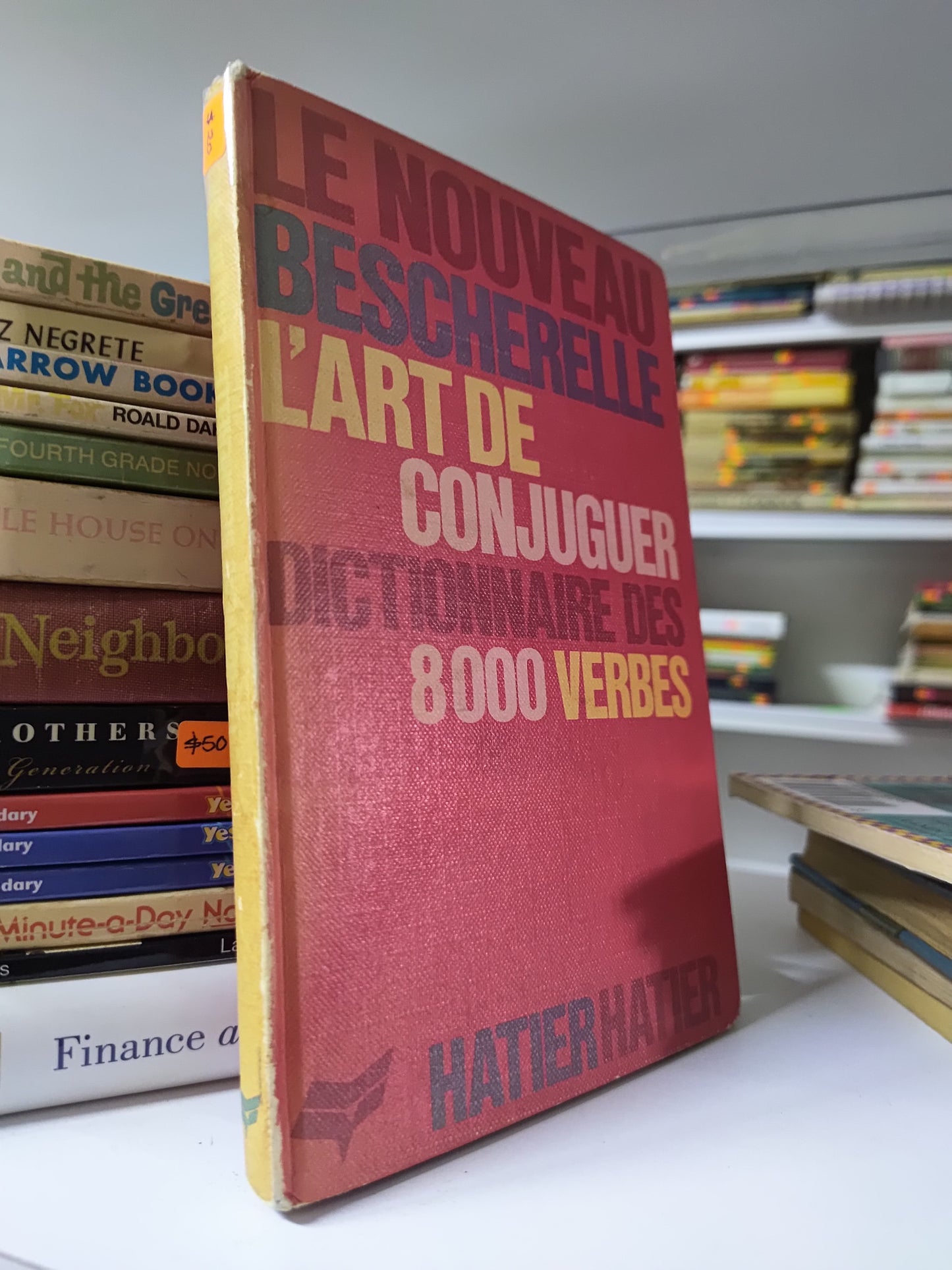 LE NOUVEAU BESCHERELLE LART DE CONJUGUER DICTIONAIRE DES 8000 VERBES POR EDITORIAL HATIER HATIER USADO IDIOMAS JUAREZ