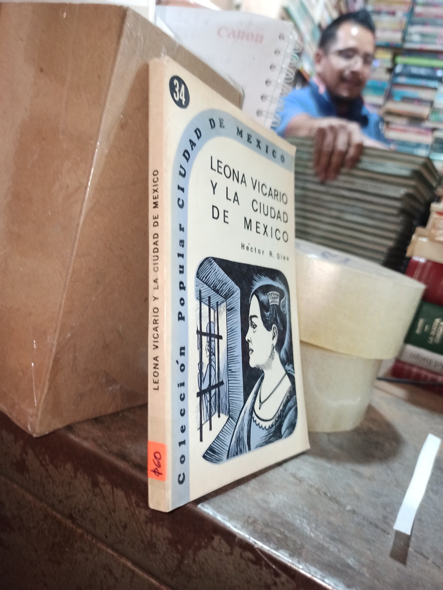 LEONA VICARIO Y LA CIUDAD DE MEXICO POR HECTOR RM OLEA USADO ANTIGUOS ALDAMA