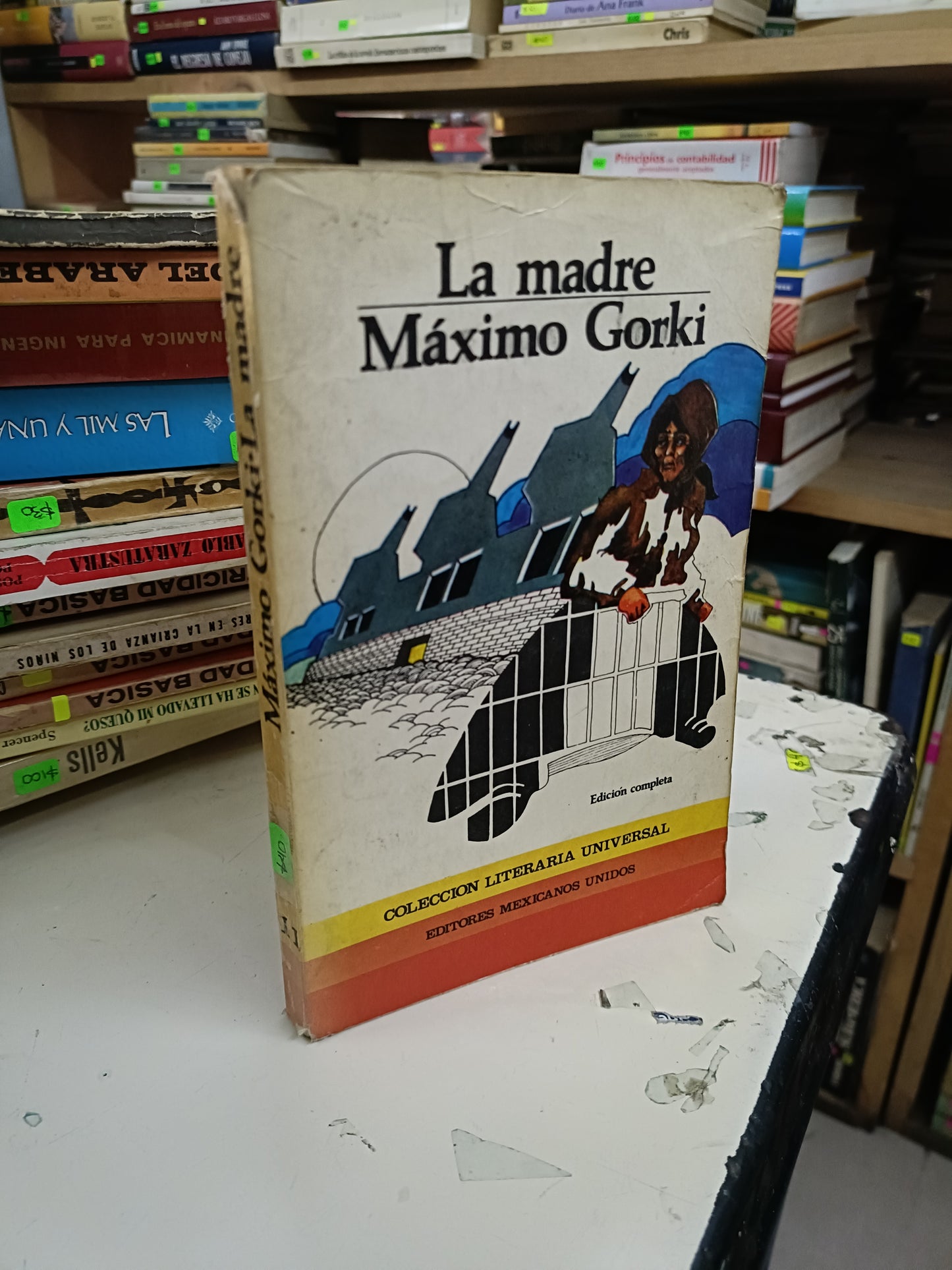 LA MADRE POR MAXIMO GORKI USADO NOVELA LITERARIO 207