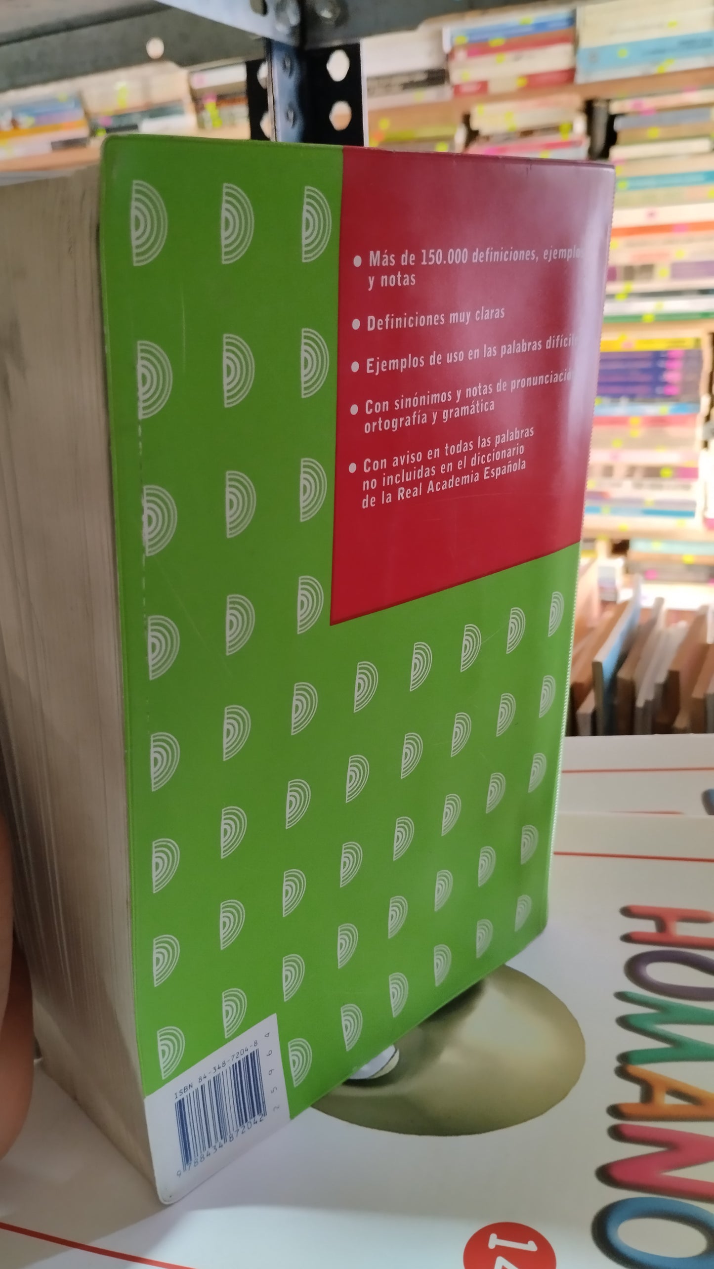 DICCIONARIO LENGUA ESPAÑOLA AVANZADO POR SM LIBRO USADO EDUCACIÓN ALDAMA