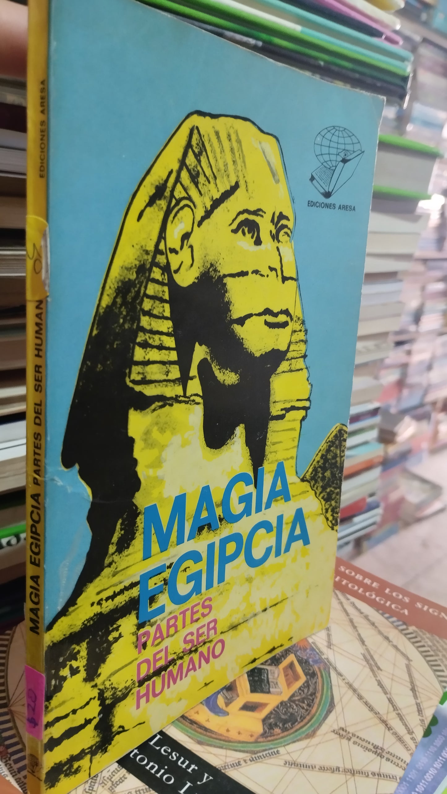 MAGIA EGIPCIA PARTES DEL SER HUMANO LIBRO USADO ESOTERISMO ALDAMA