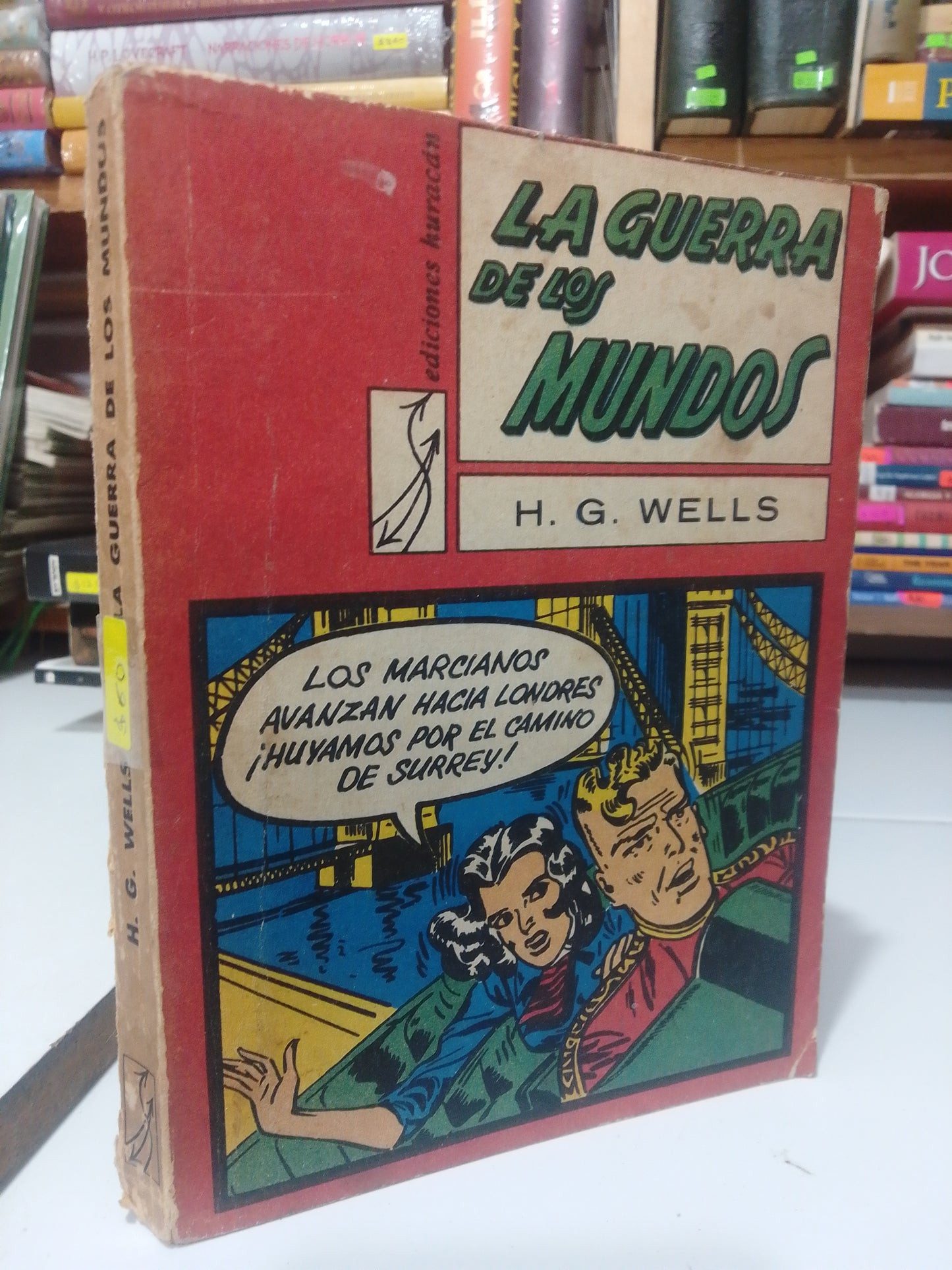 LA GUERRA DE LOS MUNDOS POR H.G.WELLS USADO NOVELA JUAREZ