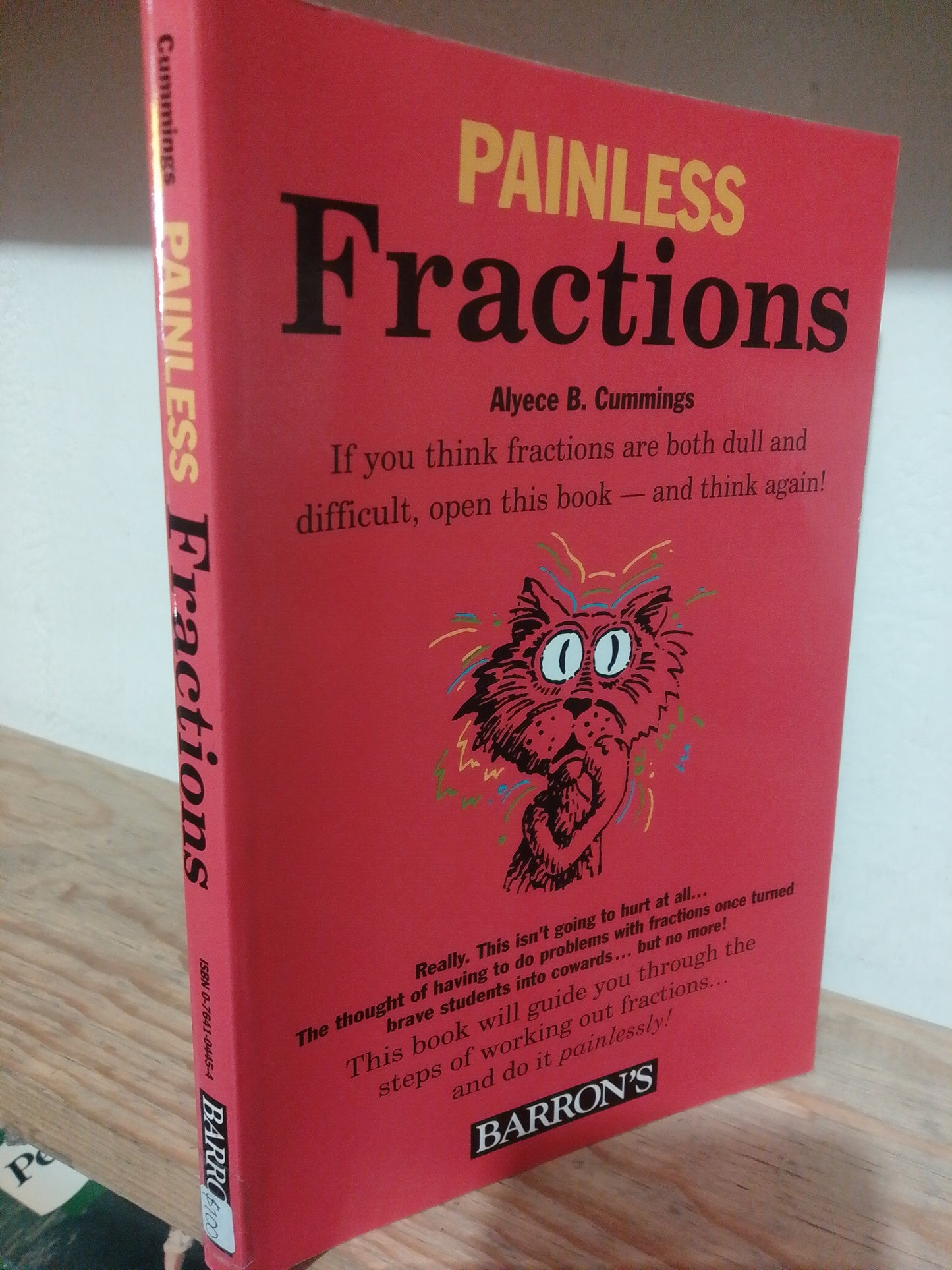 PAINLESS FRACTIONS POR ALYECE B. CUMMINGS USADO IDIOMAS JUAREZ