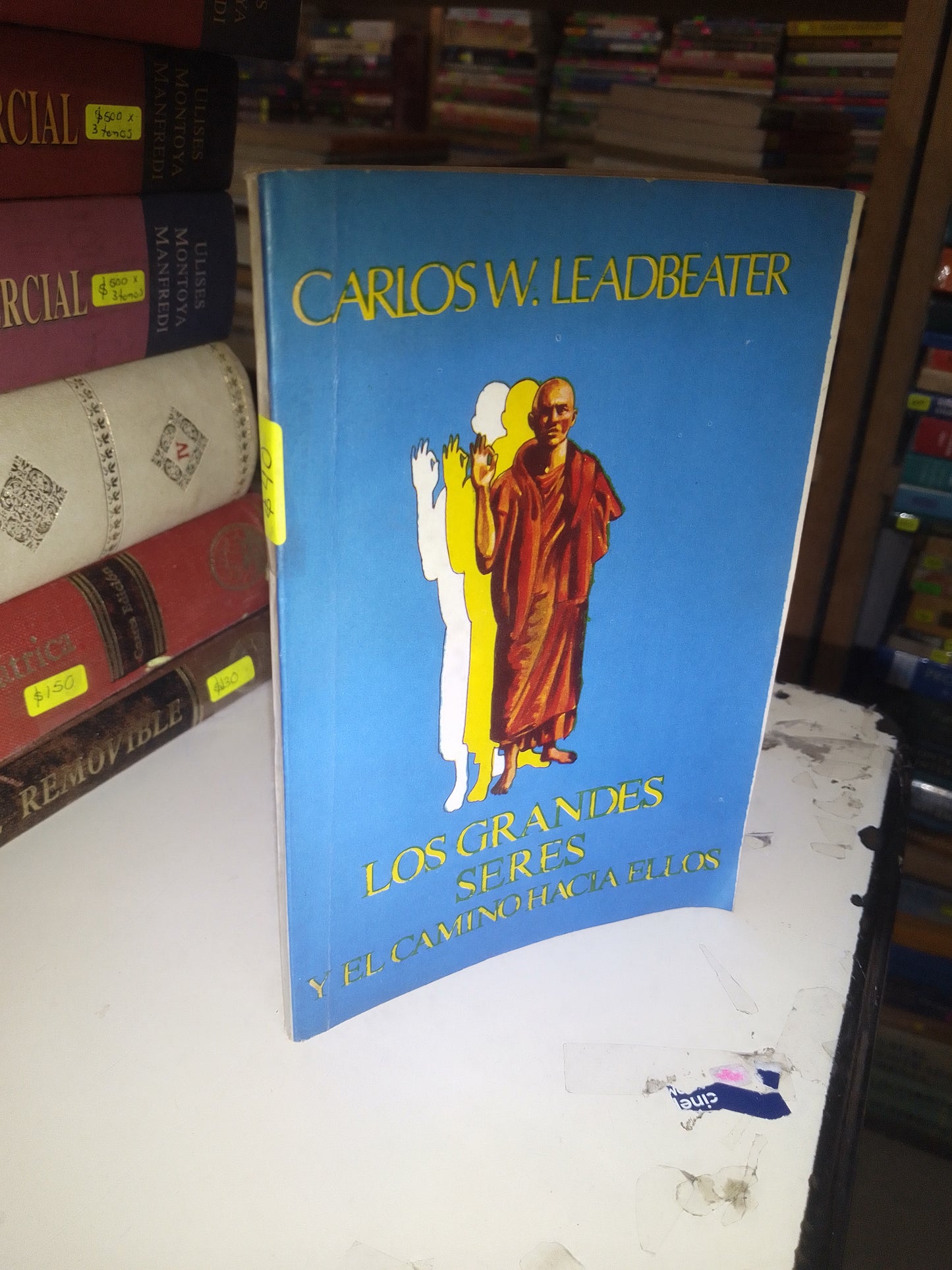 LOS GRANDES SERES Y EL CAMINO HACIA ELLOS POR CARLOS W. LEADBEATER USADO ESOTERISMO LITERARIO 207