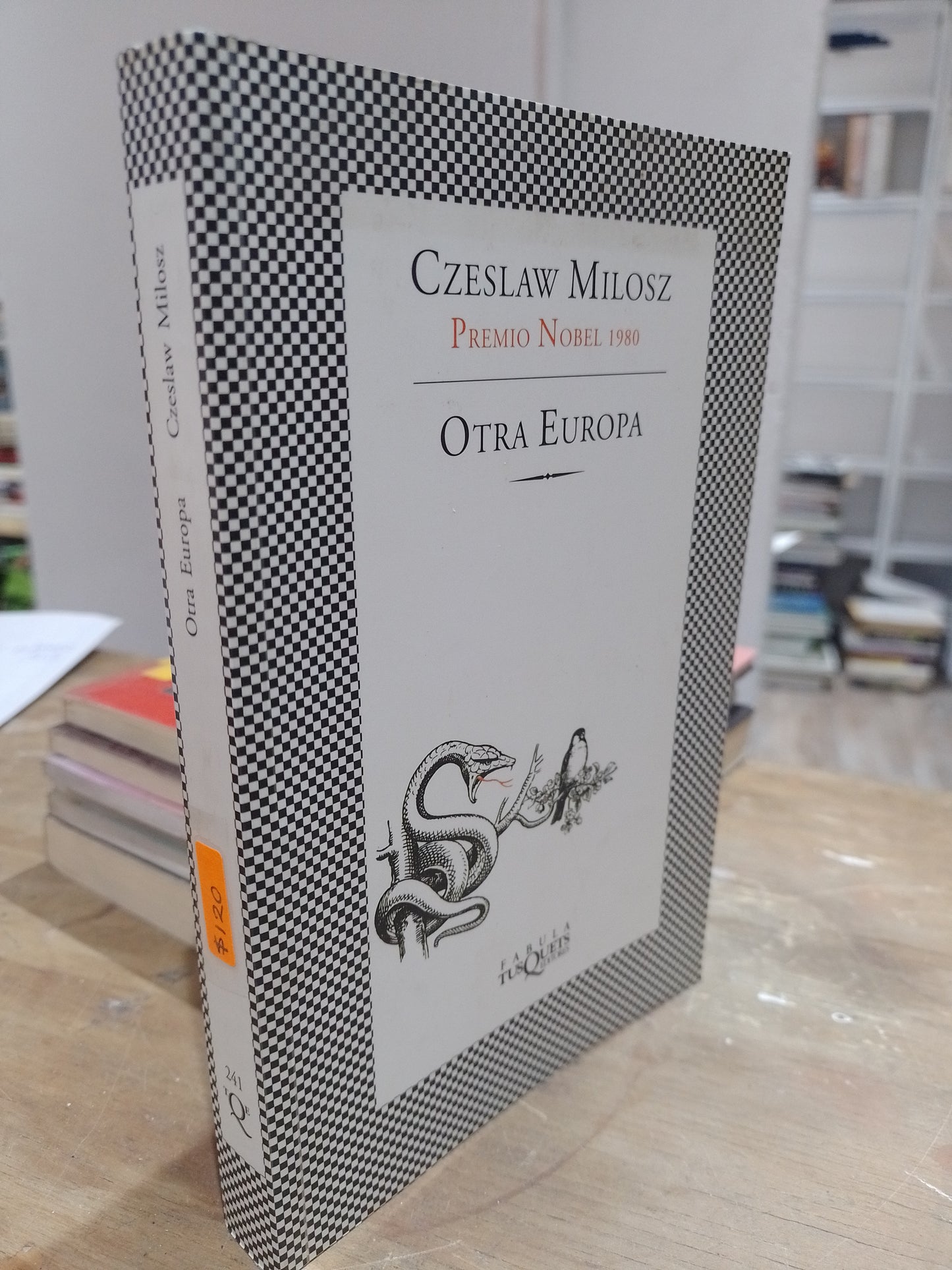 OTRA EUROPA POR CZESLAW MILOSZ USADO NOVELA JUAREZ 515