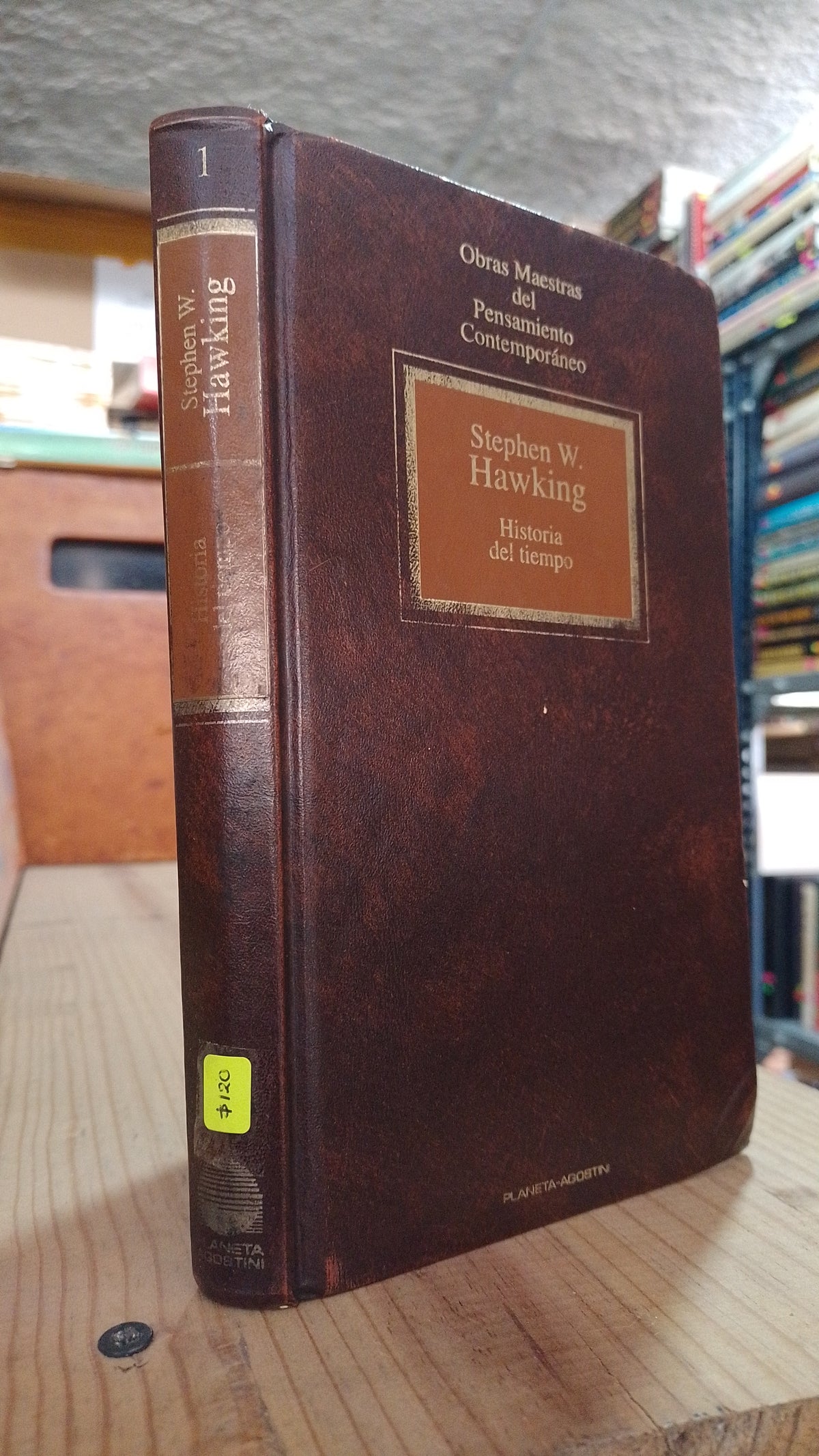 HISTORIA DEL TIEMPO POR STEPHEN HAWKING USADO CIENCIA ALDAMA