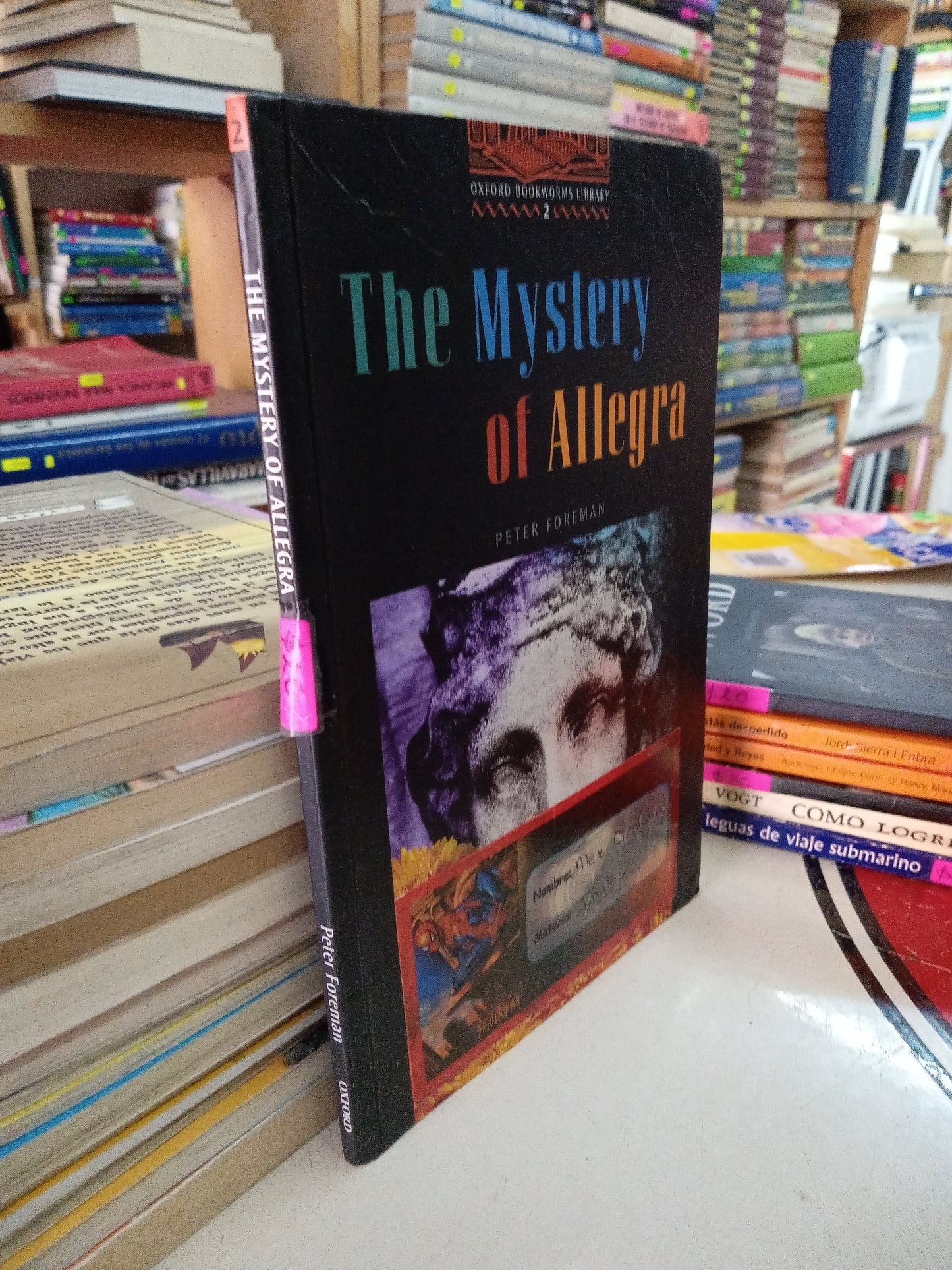 THE MYSTERY OF ALLEGRA POR PETER FOREMAN USADO IDIOMAS LITERARIO 207