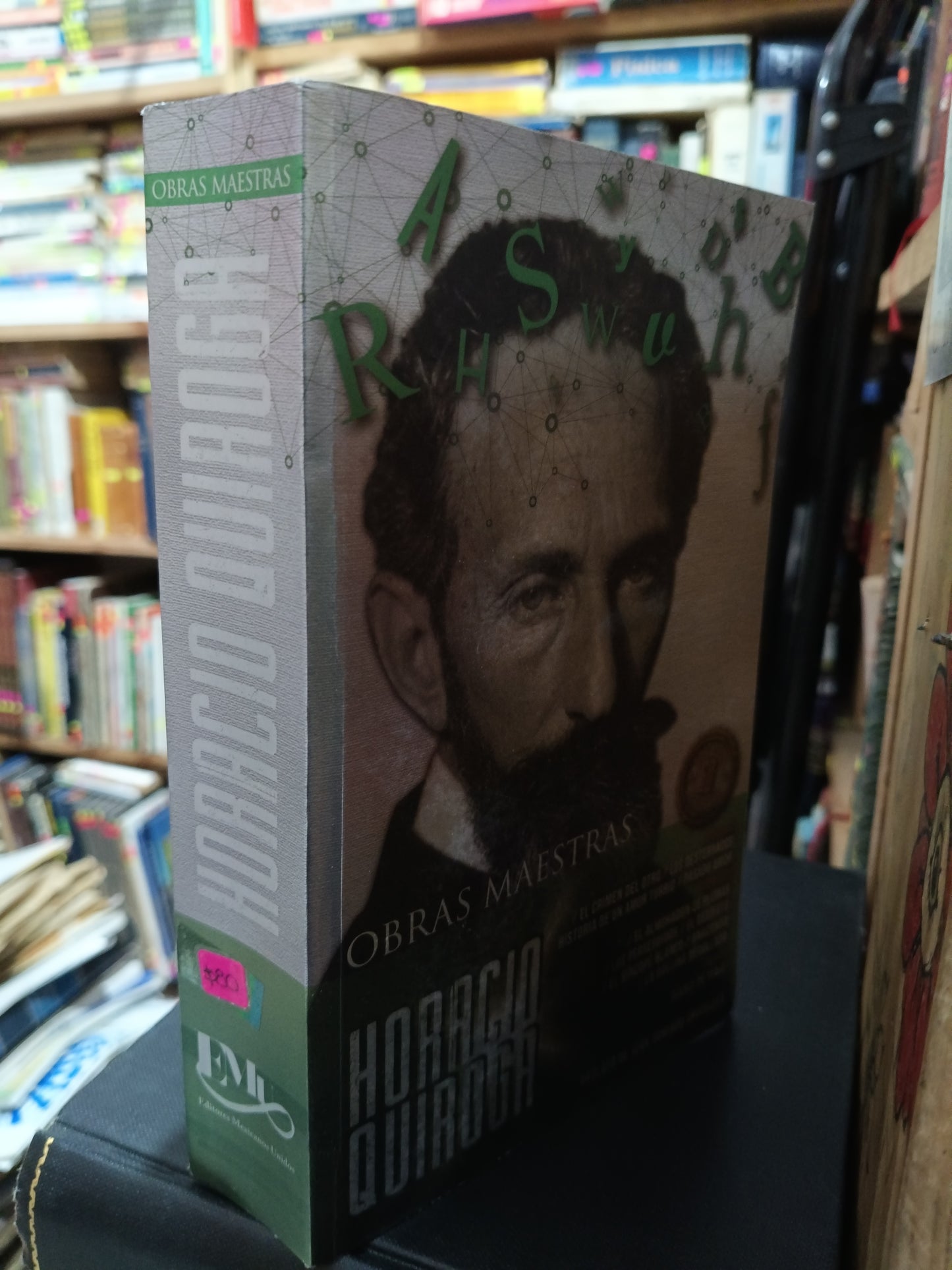 OBRAS MAESTRAS HORACIO QUIROGA USADO NOVELA LITERARIO 305