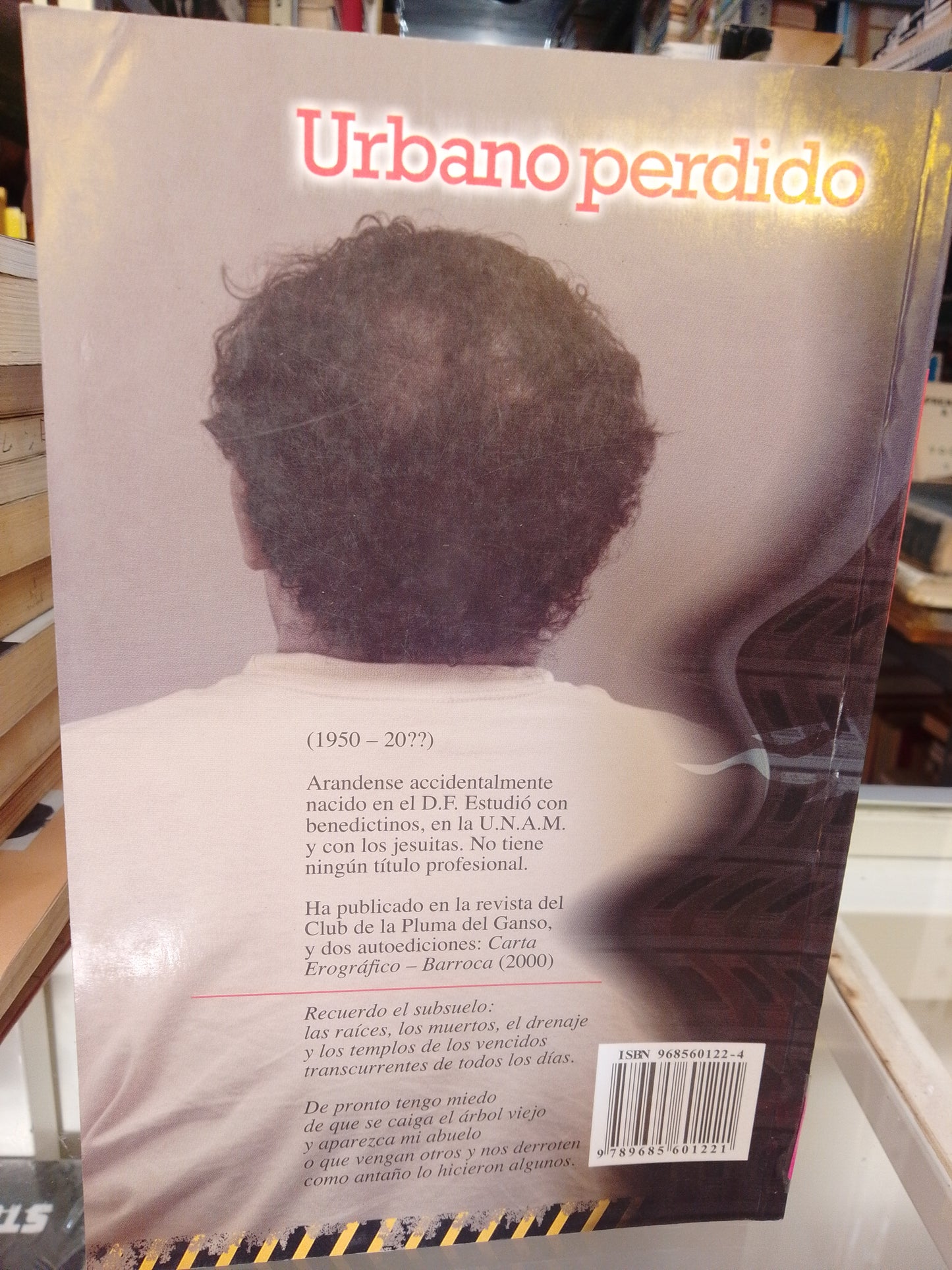 URBANO PERDIDO POR AVOAR EL MONAL USADO NOVELAS JUAREZ