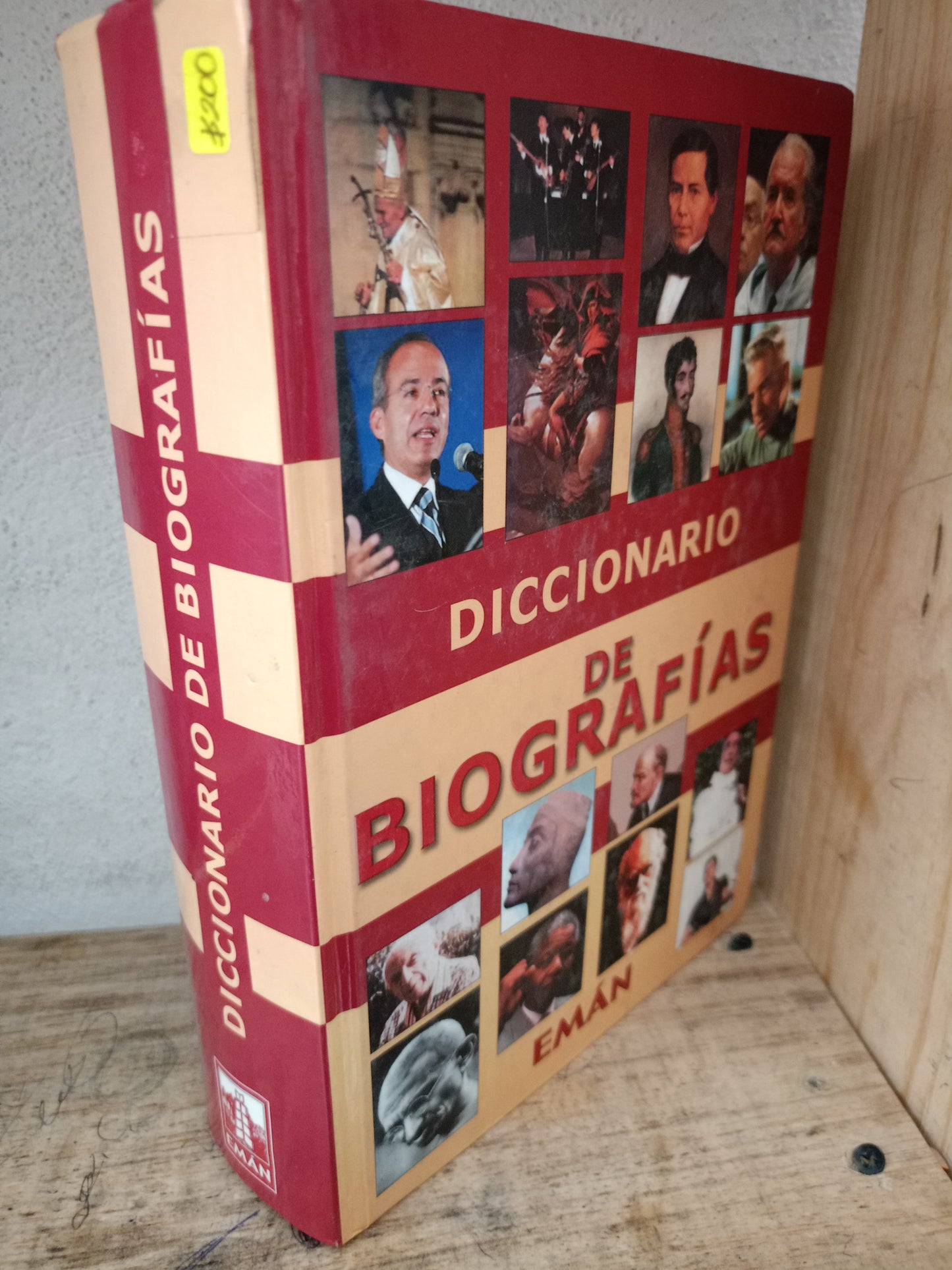 DICCIONARIO DE BIOGRAFIAS USADO HISTORIA LITERARIO 305