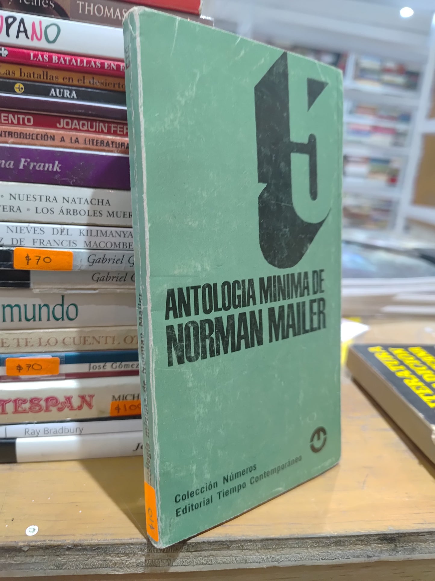 ANTOLOGIA MINIMA DE NORMAN MILLER USADO NOVELAS JUAREZ 515