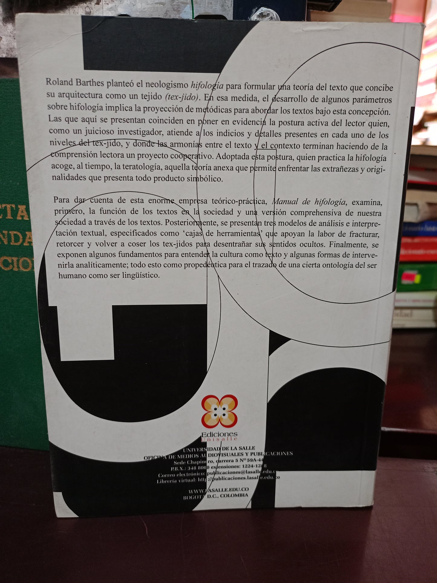MANUAL DE HIFOLOGÍA ANÁLISIS E INTERPRETACIÓN DE TEXTOS POR ÉDER GARCÍA-DUSSÁN USADO EDUCACIÓN LITERARIO 305