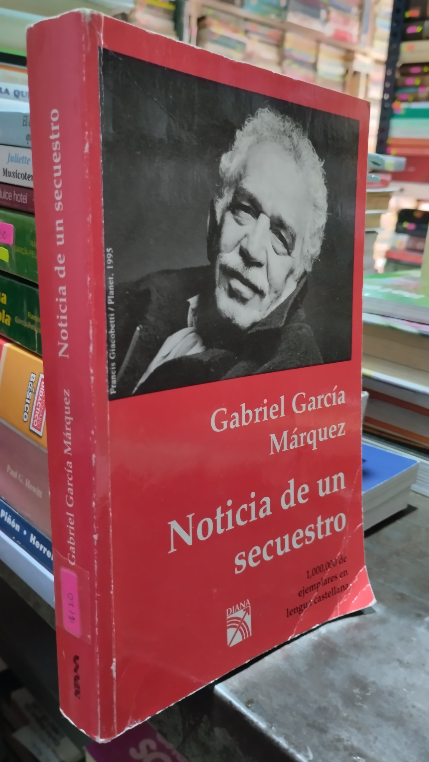 NOTICIA DE UN SECUESTRO POR GABRIEL GARCIA MARQUEZ LIBRO USADO POESIA ALDAMA