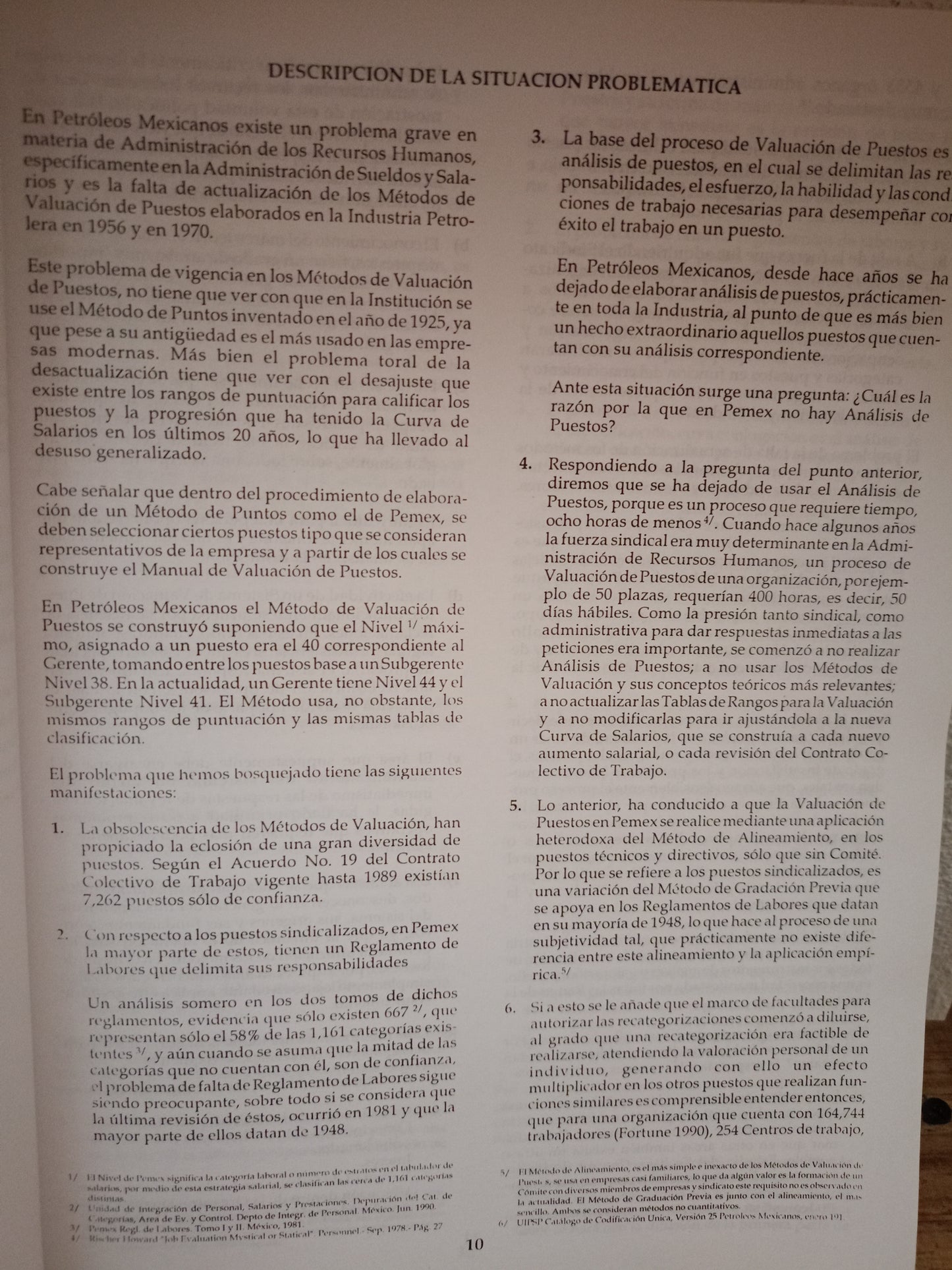 LA VALUACIÓN DE PUESTOS POR LUIS ARTURO RIVAS TOVAR USADO ADMINISTRACIÓN LITERARIO 305