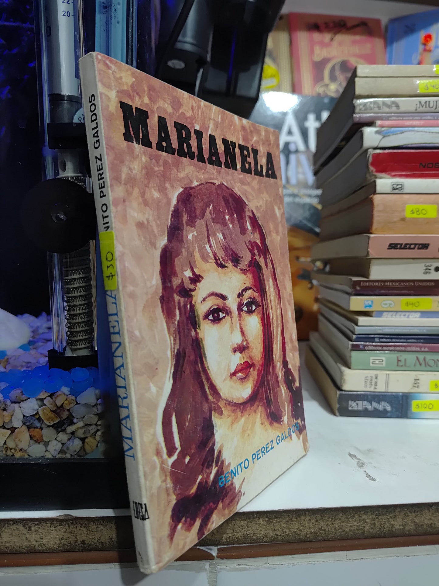 MARINELA POR BENITO PEREZ GALDOS USADO NOVELAS JUAREZ