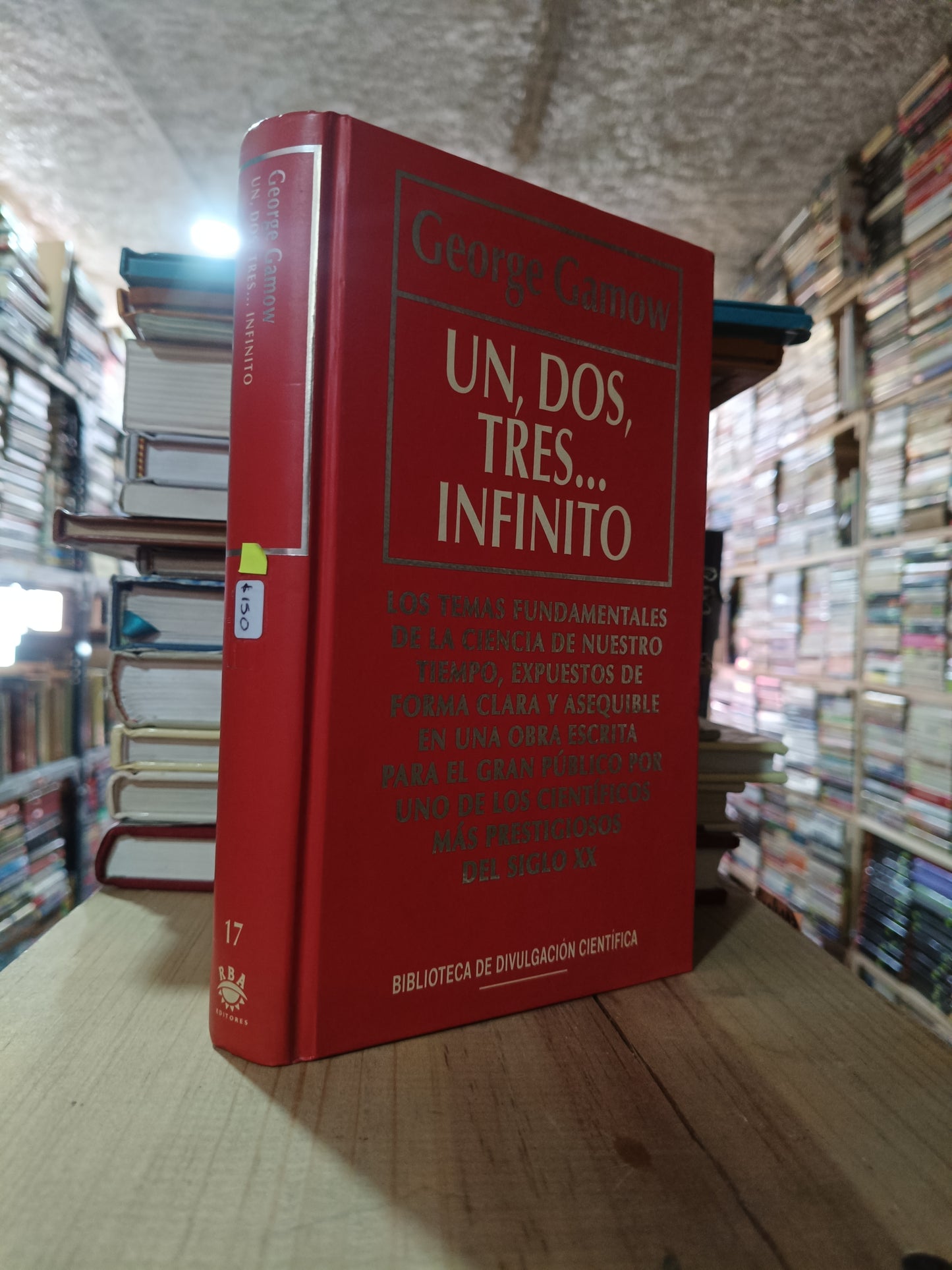 UN DOS TRES INFINITO POR GEORGE GAMOV USADO NOVELA ALDAMA