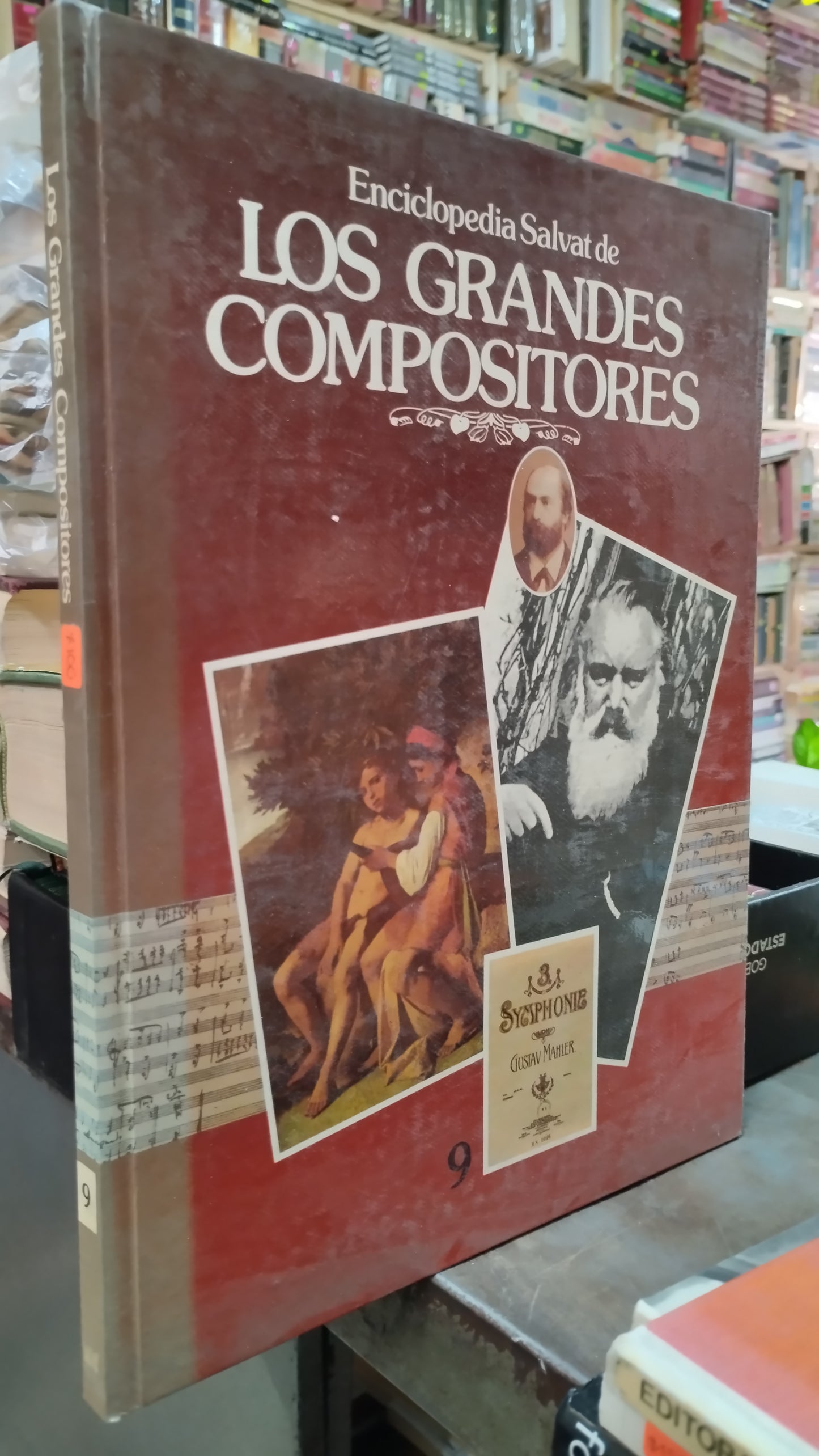 LOS GRANDES COMPOSITORES 9 LIBRO USADO HISTORIA ALDAMA
