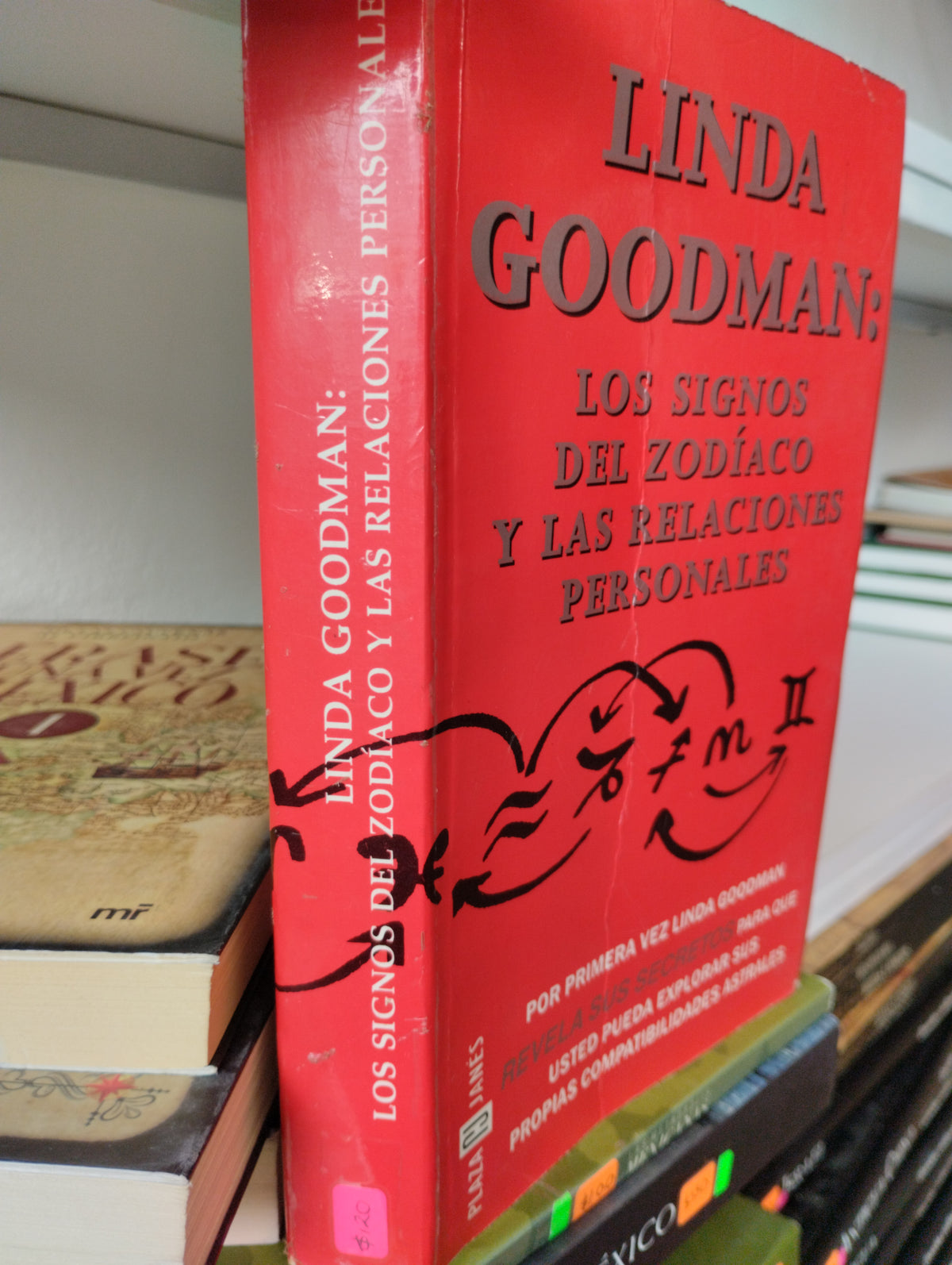LOS SIGNOS DEL ZODIACO Y LAS RELACIONES PERSONALES LINDA GOODMAN USADO SUPERACION PERSONAL JUAREZ 515
