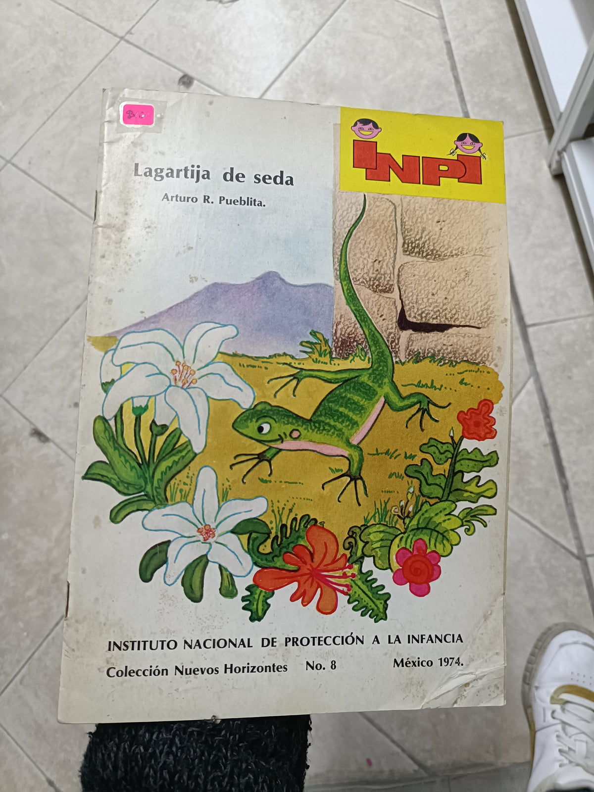 LARGATIJA DE SEDA POR ARTURO R PUEBLITA USADO INFANTIL JUAREZ 515