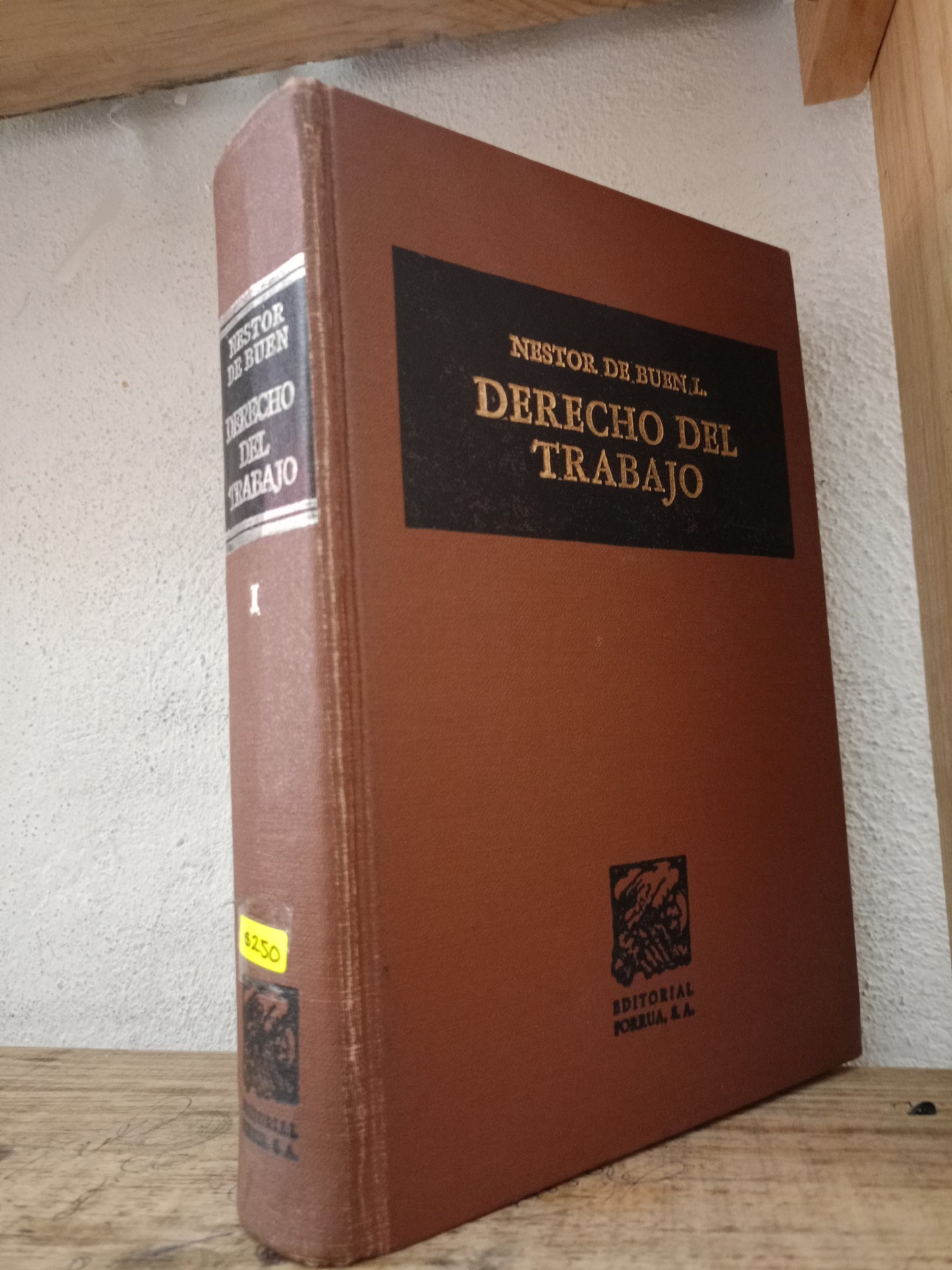 DERECHO DEL TRABAJO POR NESTOR DE BUEN L. USADO DERECHO LITERARIO 305