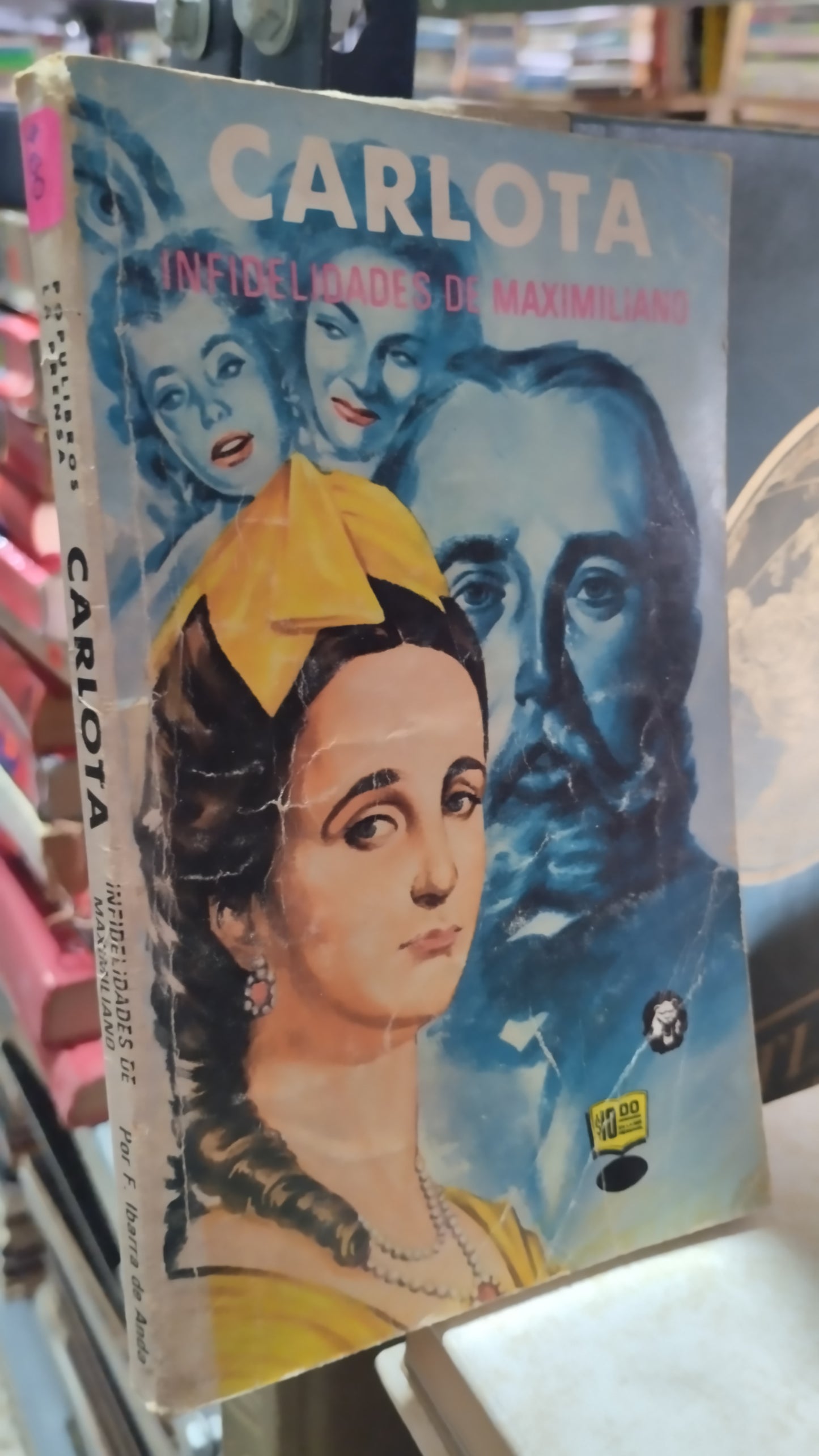 CARLOTA POR IBARRA DE ANDA LIBRO USADO NOVELAS ALDAMA