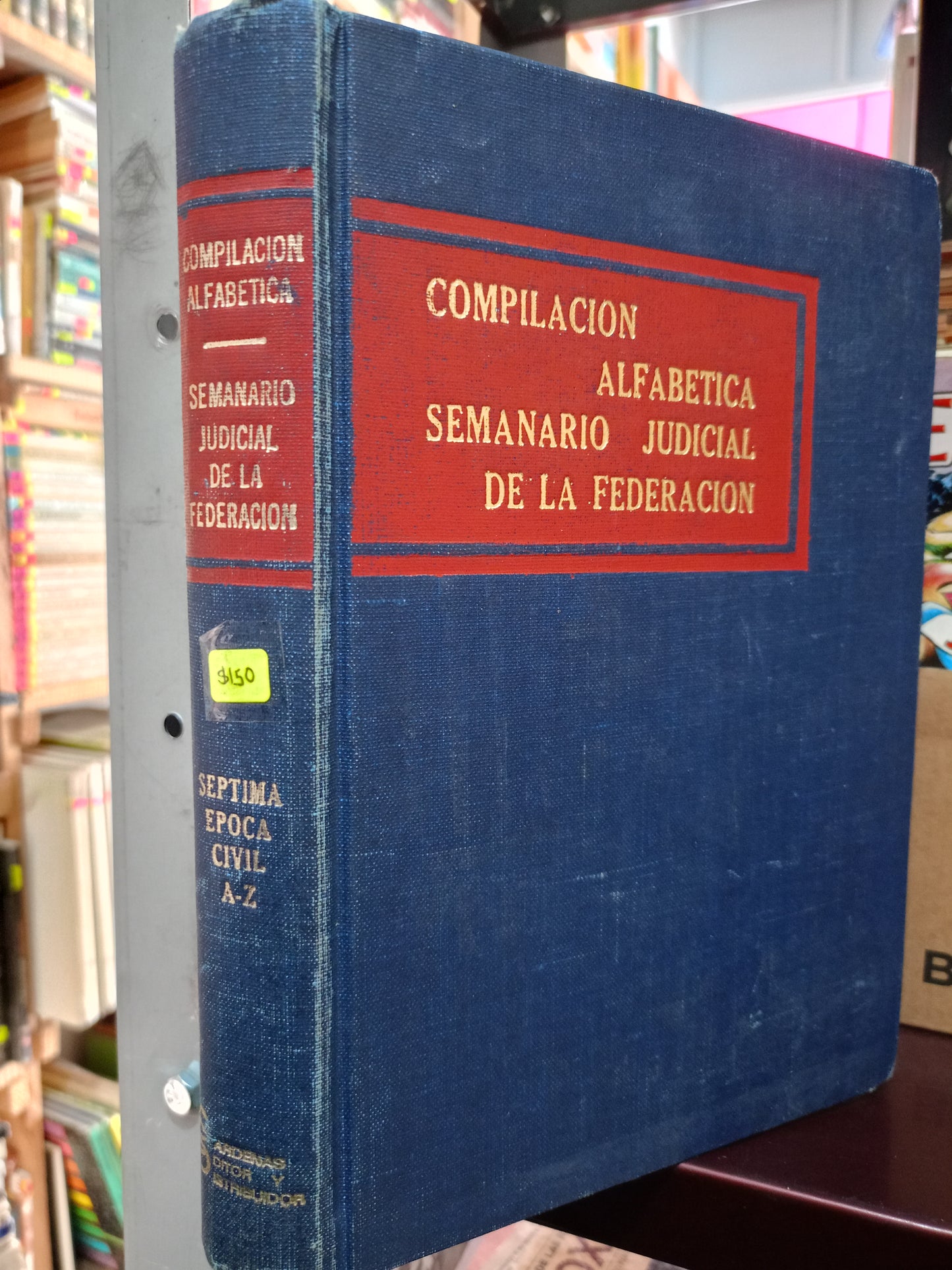 SEMANARIO JUDICIAL DE LA FEDERACION COMPILACION ALFABETICA USADO DERECHO LITERARIO 305