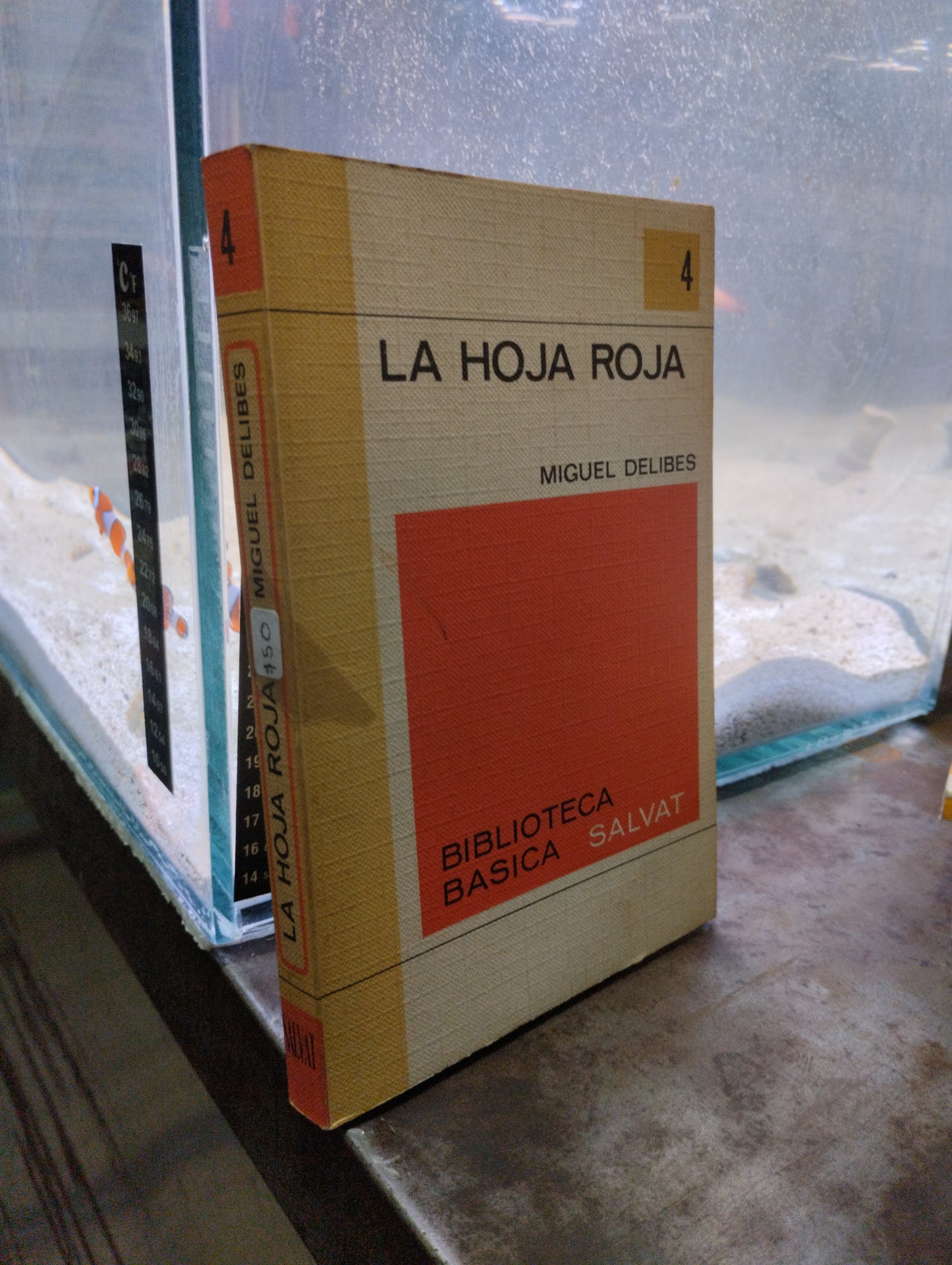 LA HOJA ROJA POR MIGUEL DELIBES USADO NOVELAS ALDAMA