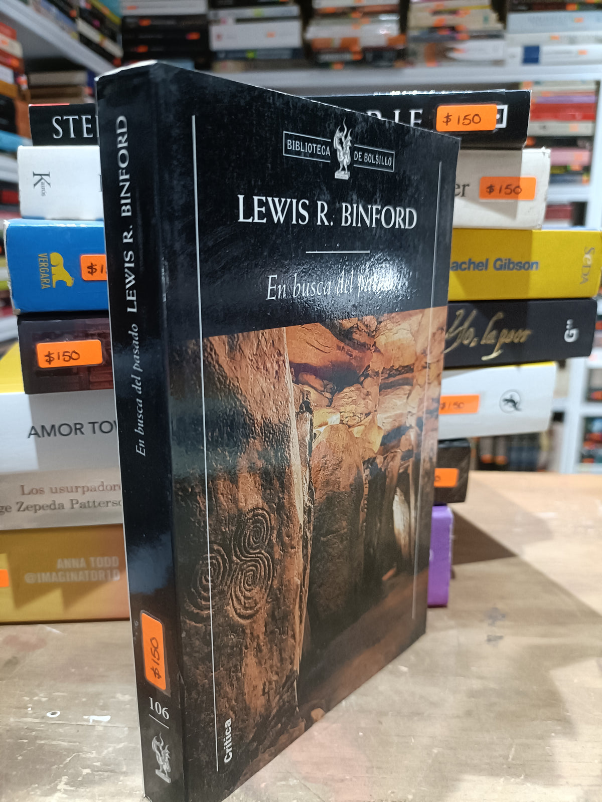 EN BUSCA DEL PASADO POR LEWIS R BINFORS USADO NOVELA JUAREZ 515