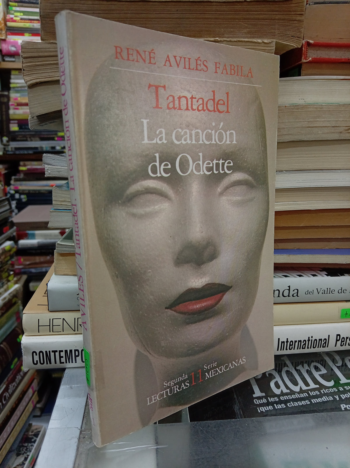 TANTADEL LA CANCION DE ODETTE POR RENE AVILES FABILA USADO NOVELA JUAREZ 515