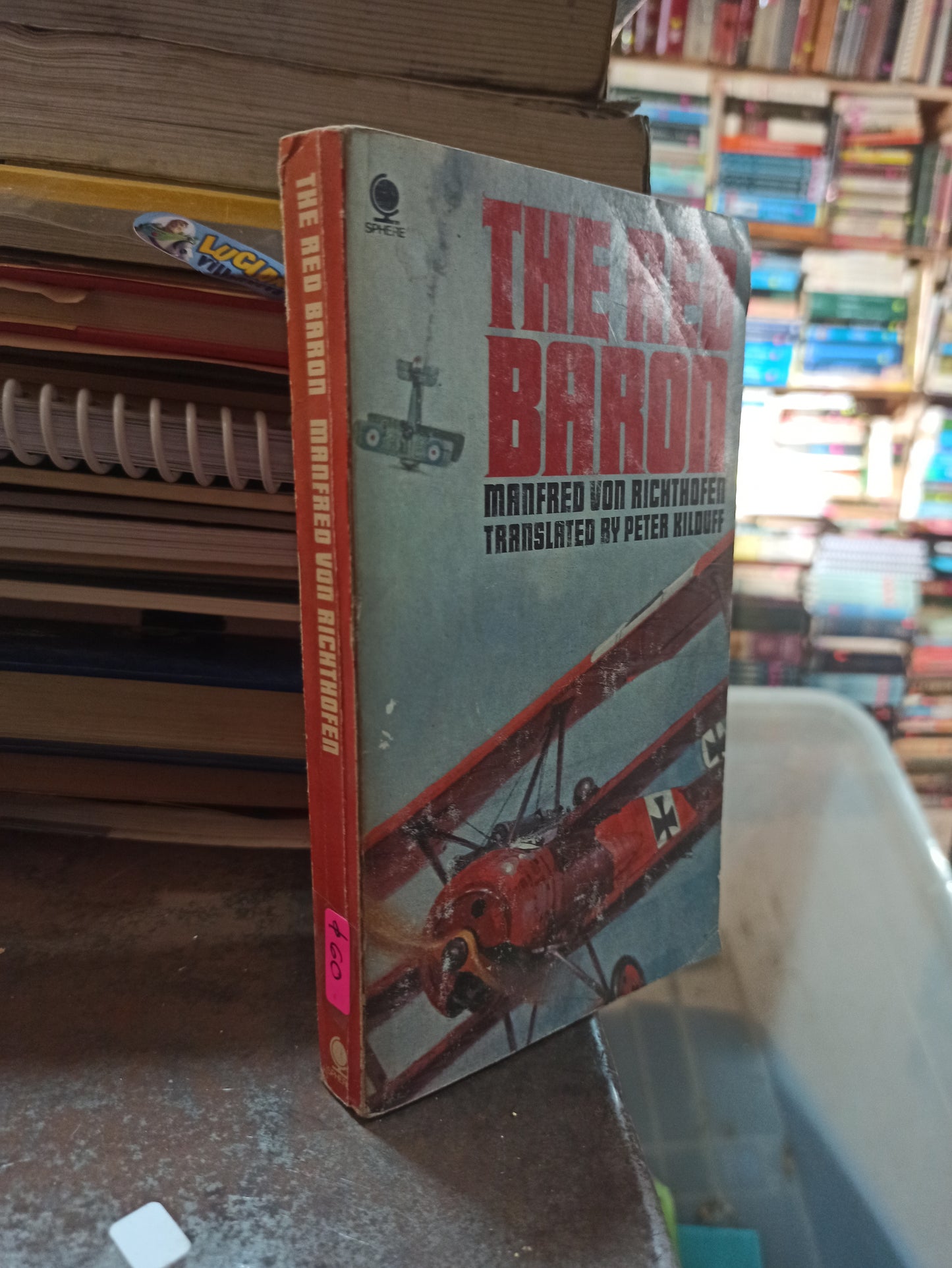 THE RED BARON POR MANFRED VON RICHTHOFEN USADO 2DA GUERRA ALDAMA